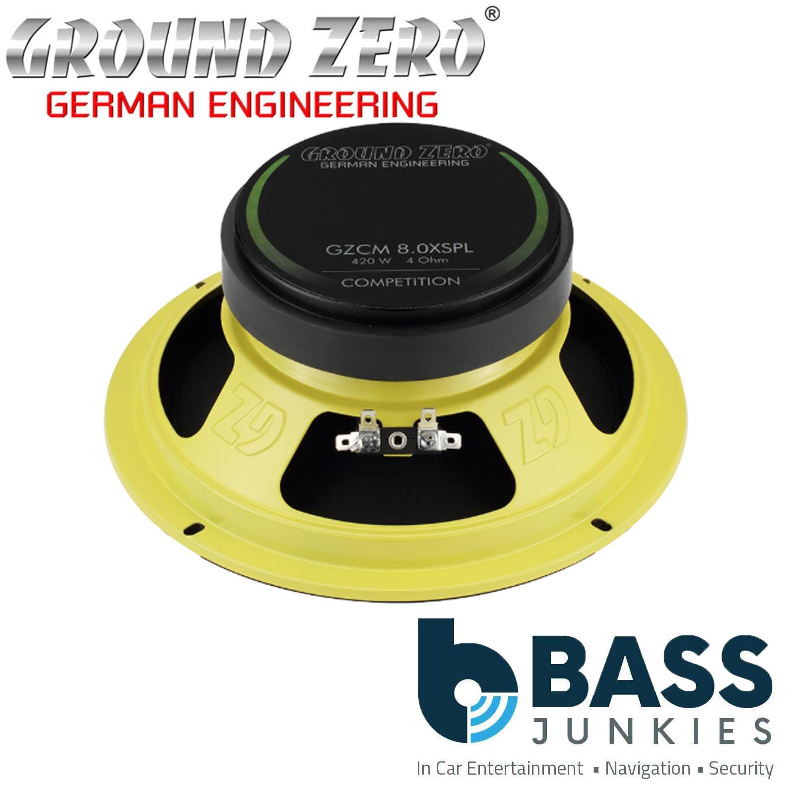 GROUND ZERO GZCM 8.0XSPL 200 mm / 8″ High Power Midrange Speaker