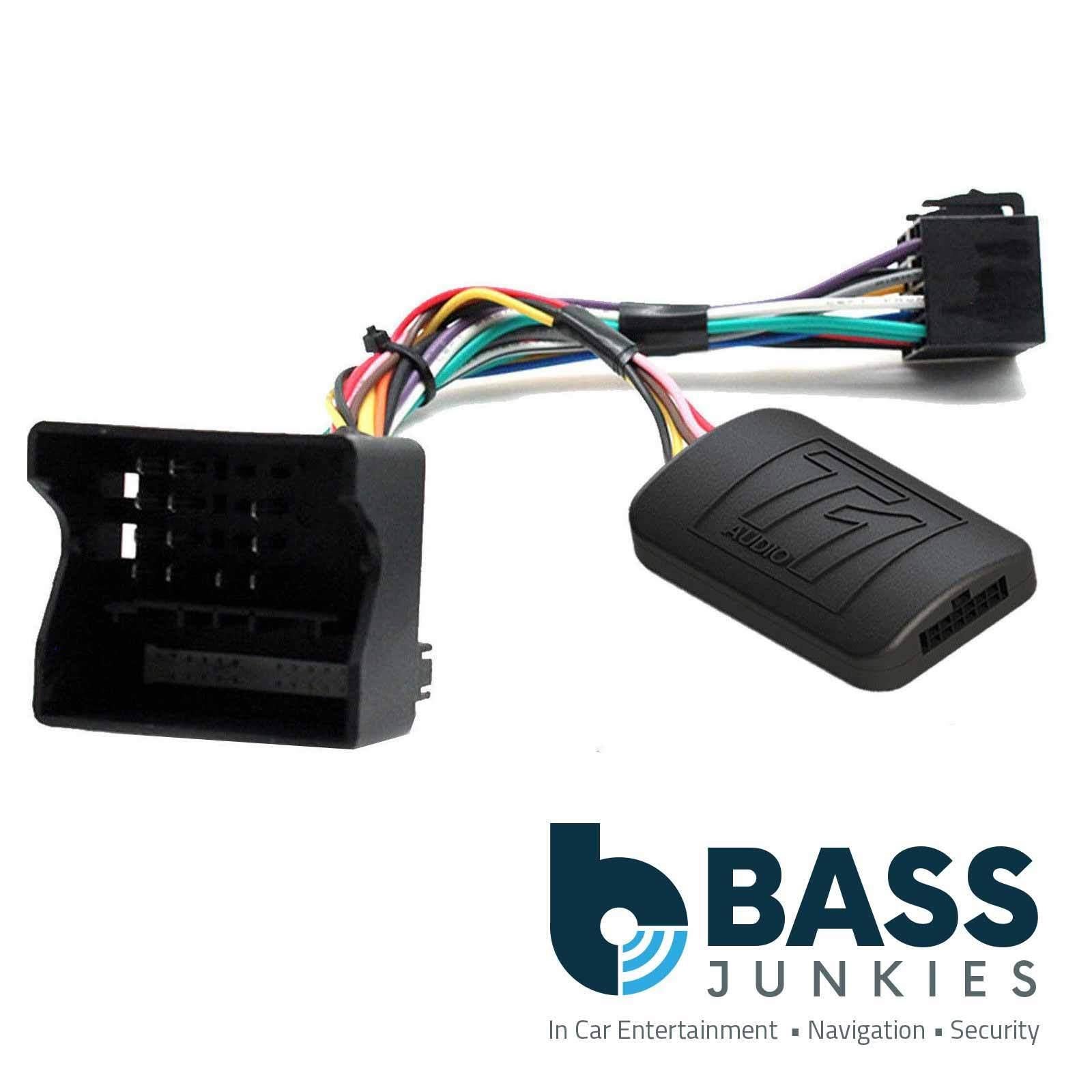 T1 Audio T1-FO2 - Ford Fiesta Focus Fusion Galaxy Mondeo S-Max Transit Transit-Connect C-Max Car Stereo Radio Steering Wheel Interface Stalk Control