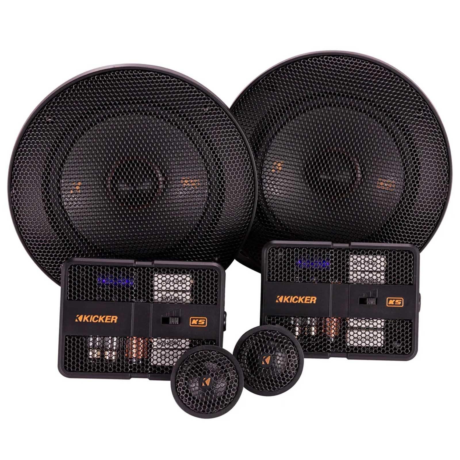 Kicker 51KSS504 - 5.25" 200 Watts 2-Way Component Car Speaker Kit