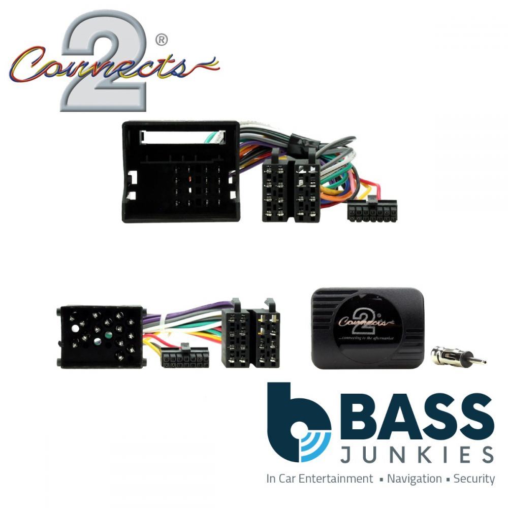 Connects2 CTSBM00CAA - BMW Combined SWC Car Stereo Radio Steering Wheel Interface Stalk Control ( Inc Aerial )