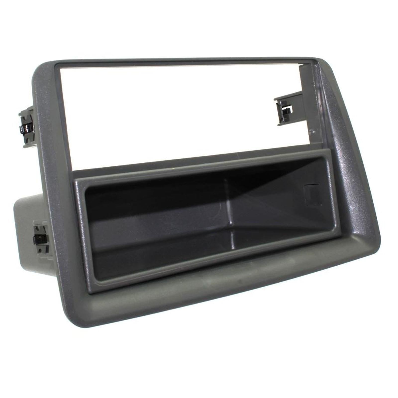 CT24FT06 Fiat Panda 2003-12 Car Stereo Radio Single Din Fascia Facia Panel Grey