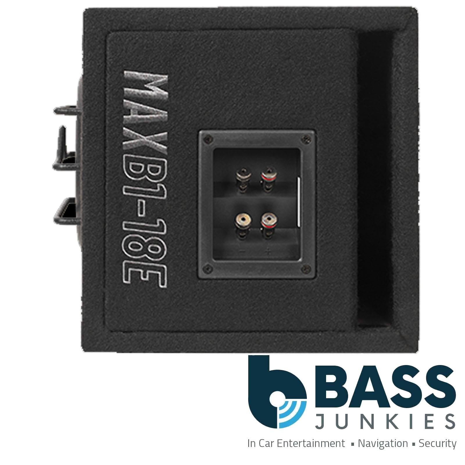 Gas MAX B1-18E - 1000 Watts 8 Inch 20cm Vented Enclosure Car Subwoofer