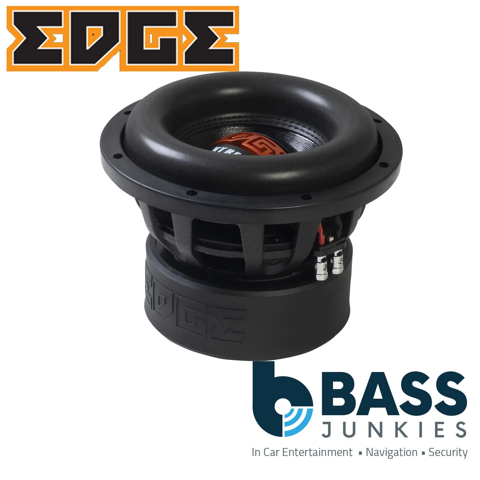 EDGE EDX10D2-E0 XTREME SERIES 10” 1500 WATTS RMS DUAL 2OHM Car SUBWOOFER