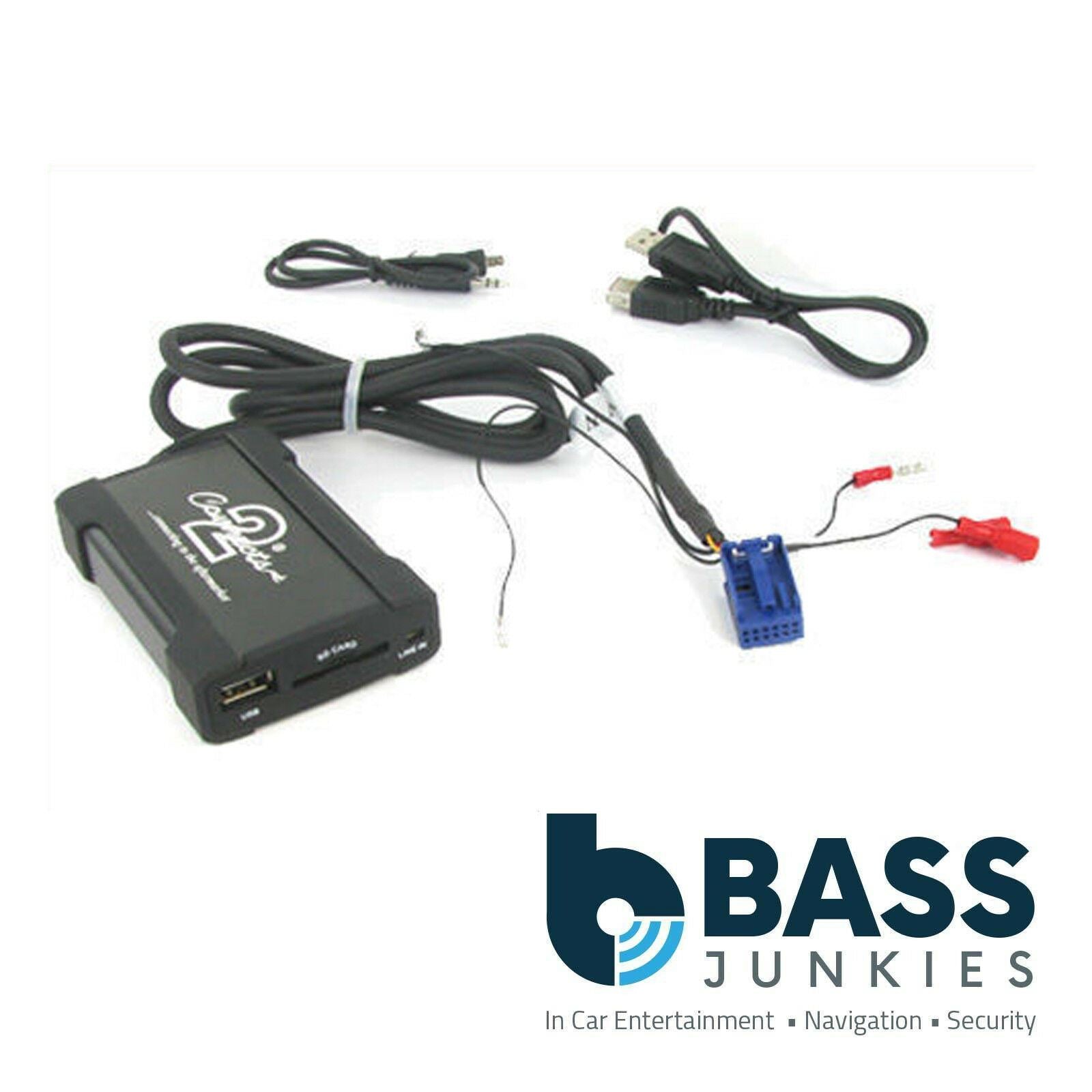 Connects2 CTAADUSB004 Car USB SD AUX In Interface Adapter