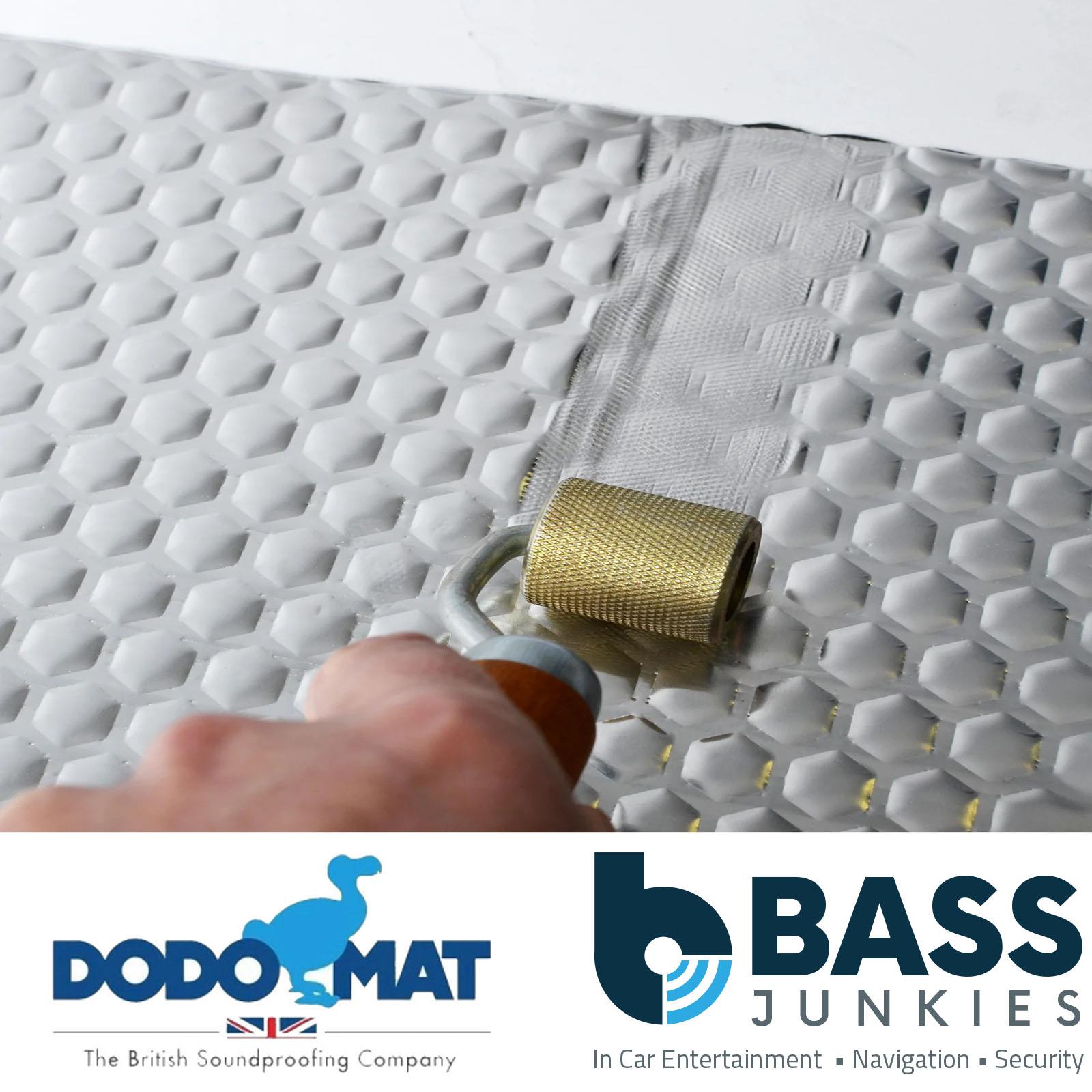 Dodo Pro Metal Roller - Heavy Duty Metal sound deadening mat Silent Coat Roller