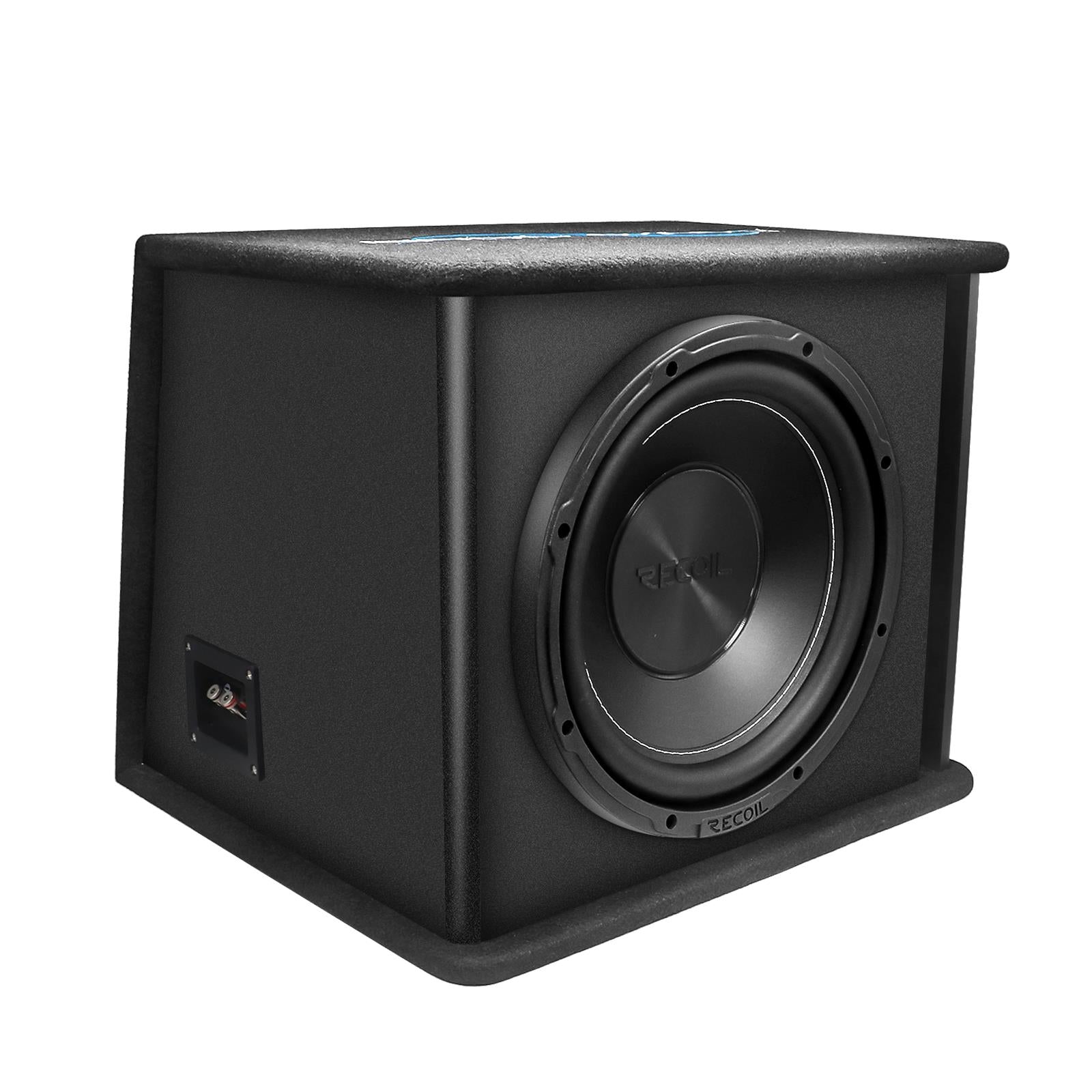 Recoil RS12 - 12" 600 Watts Vented Passive Car Subwoofer Bass Box Enclosure