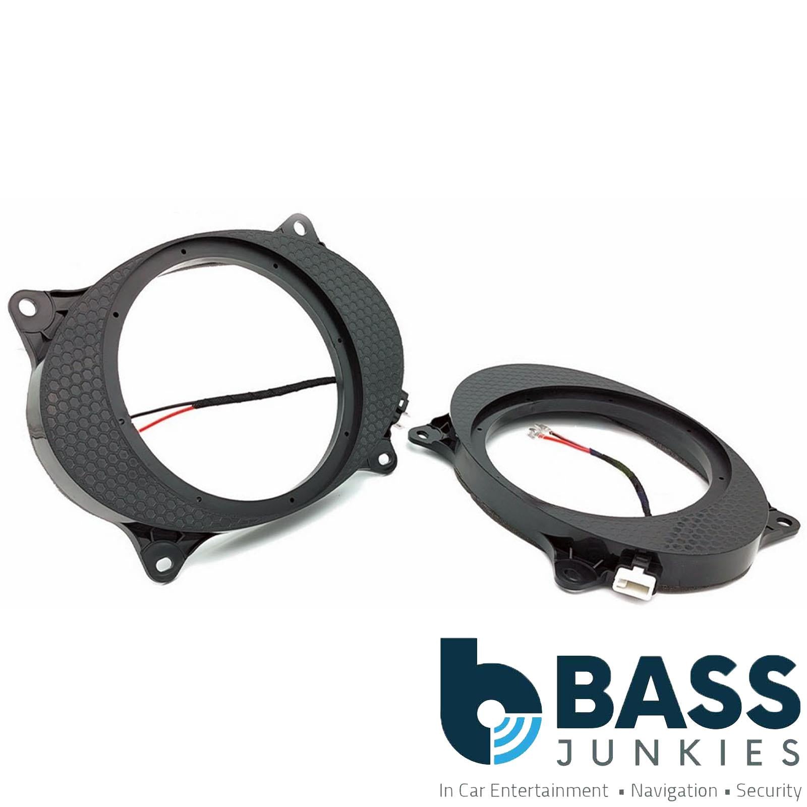 6.5" - 6.75" Direct-Fit Speaker Adapter Brackets for Select Toyota Vehicles