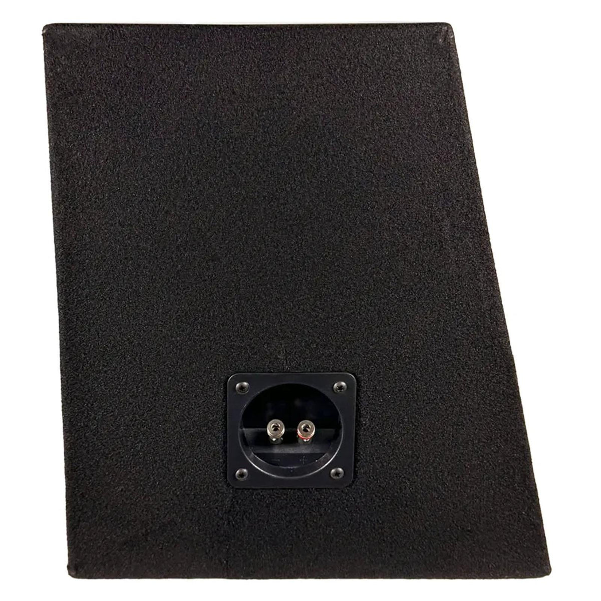 10" Ported Sub Subwoofer Enclosure Durable MDF Black Carpet with 16AWG Cable