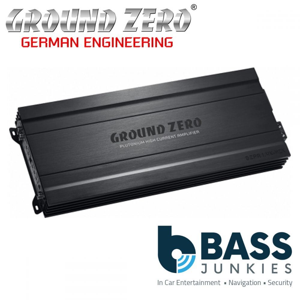 Ground Zero GZPA1.4K-HCX - Class D MonoBlock 4000 Watts Car Sub Amp Amplifier