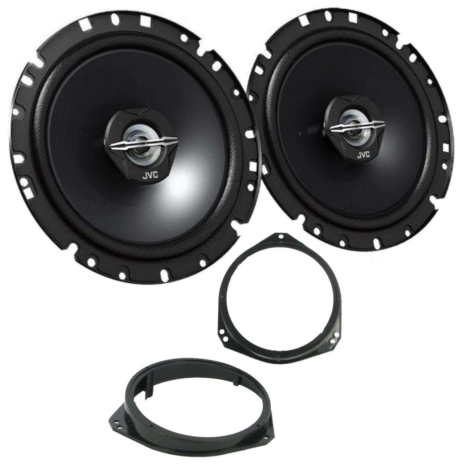 Vauxhall Vivaro 1996-14 JVC 6.5" 17CM 600W Car 2 Way Coaxial Front Door Speakers