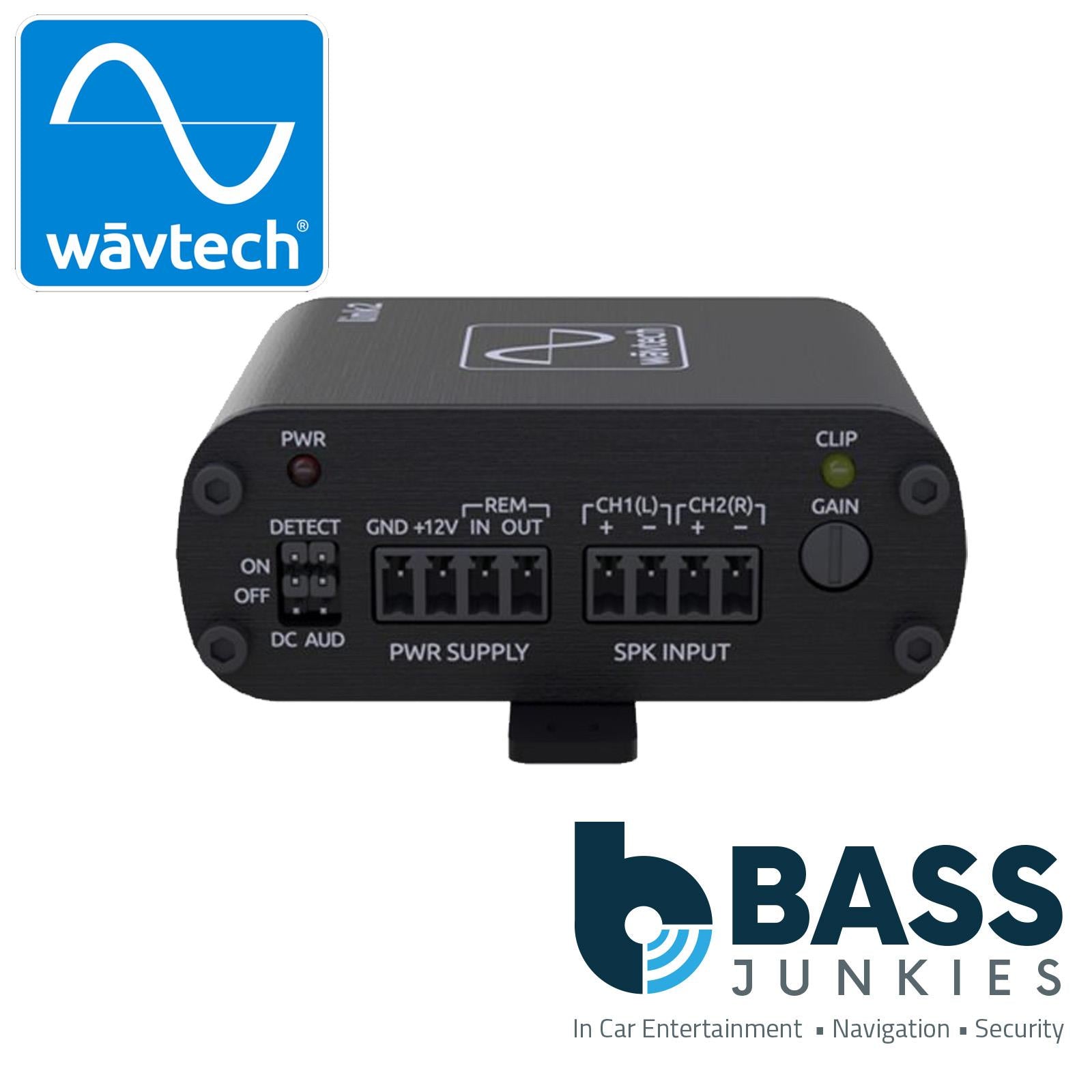 Wavtech Link2 - Car Speaker Amp  Hi Low Level RCA Output LOC Line Convertor