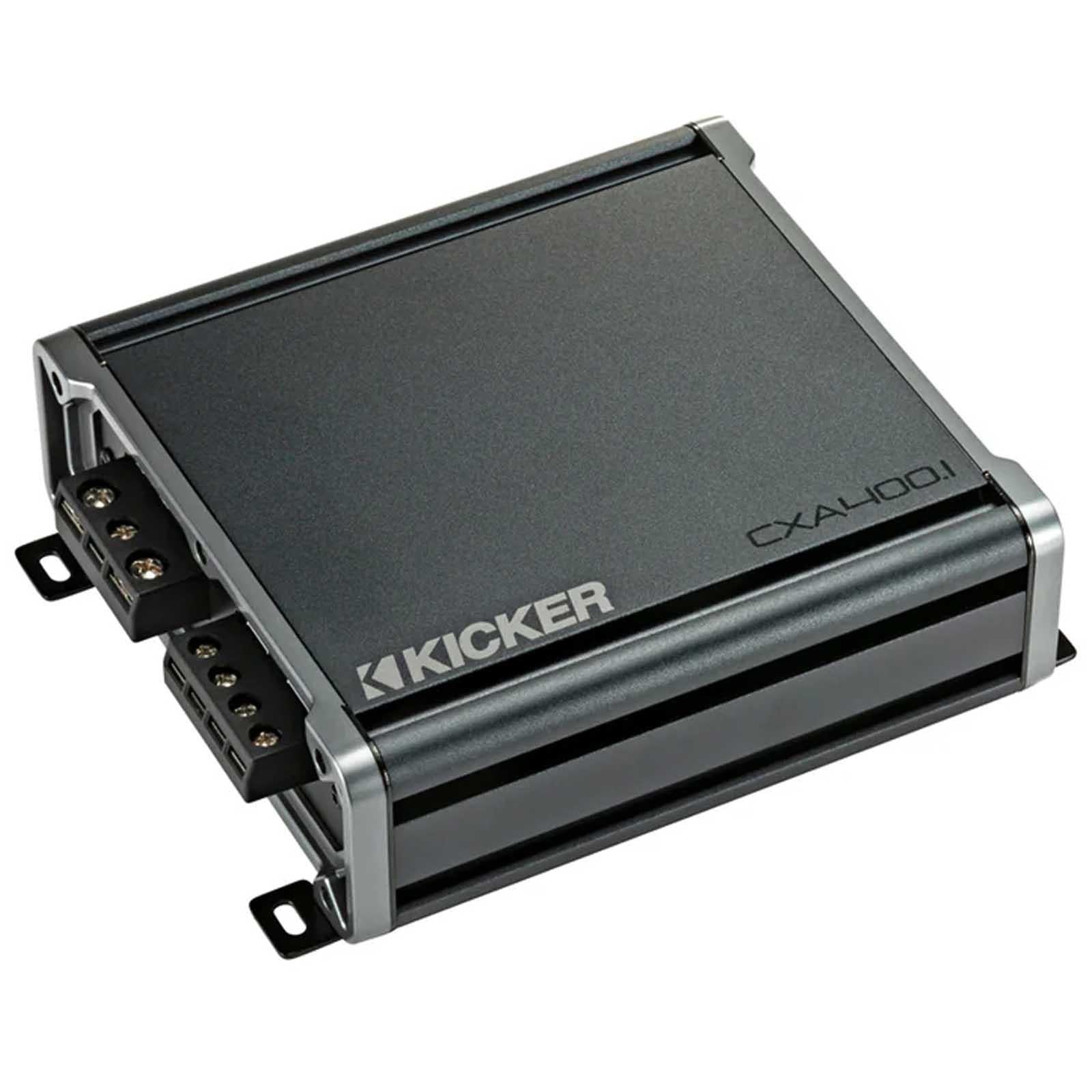 Kicker 46CXA4001 - 400 Watts Monoblock Class D Car Subwoofer Amp Amplifier