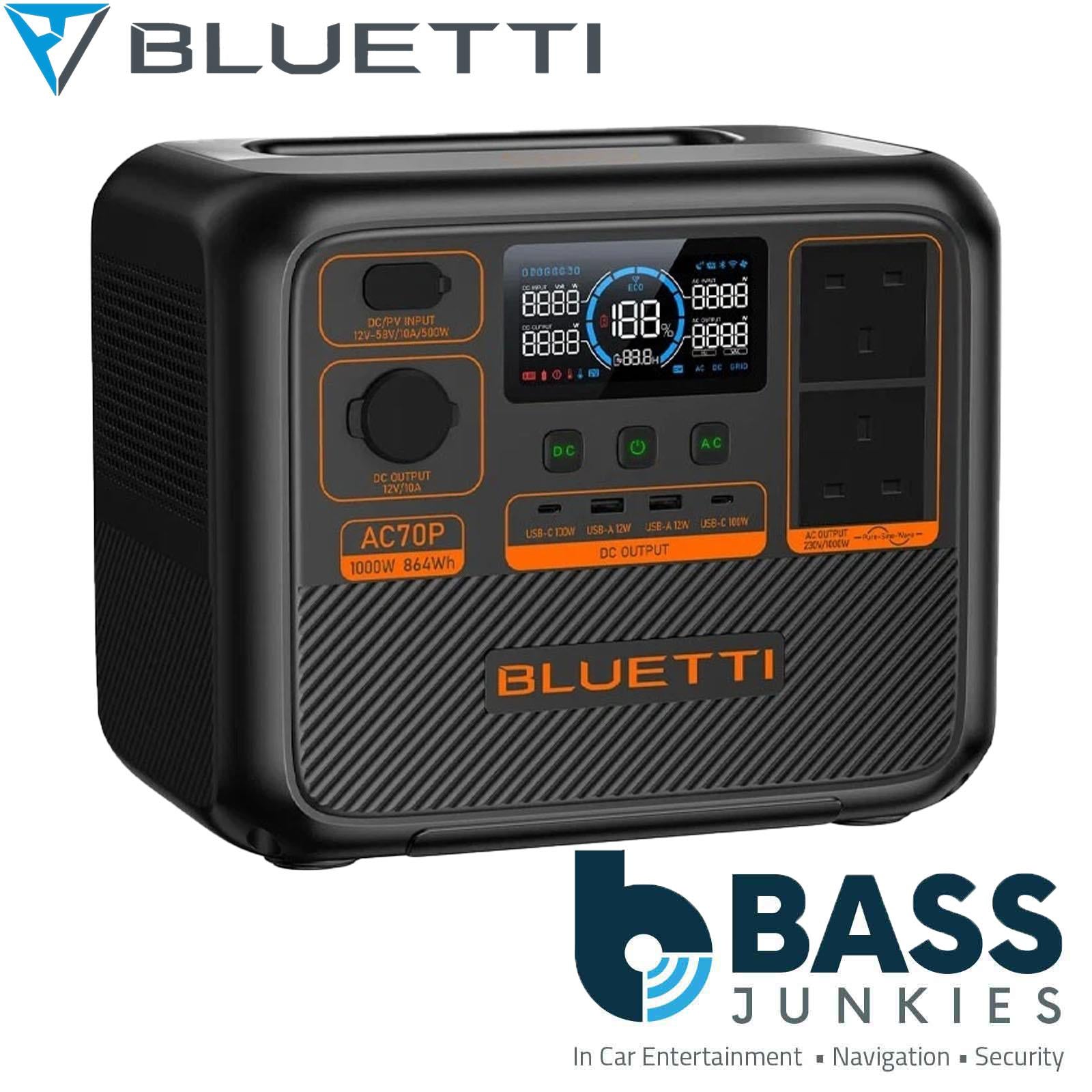 BLUETTI AC70P Premium - Portable Power Station – 716Wh, 700W