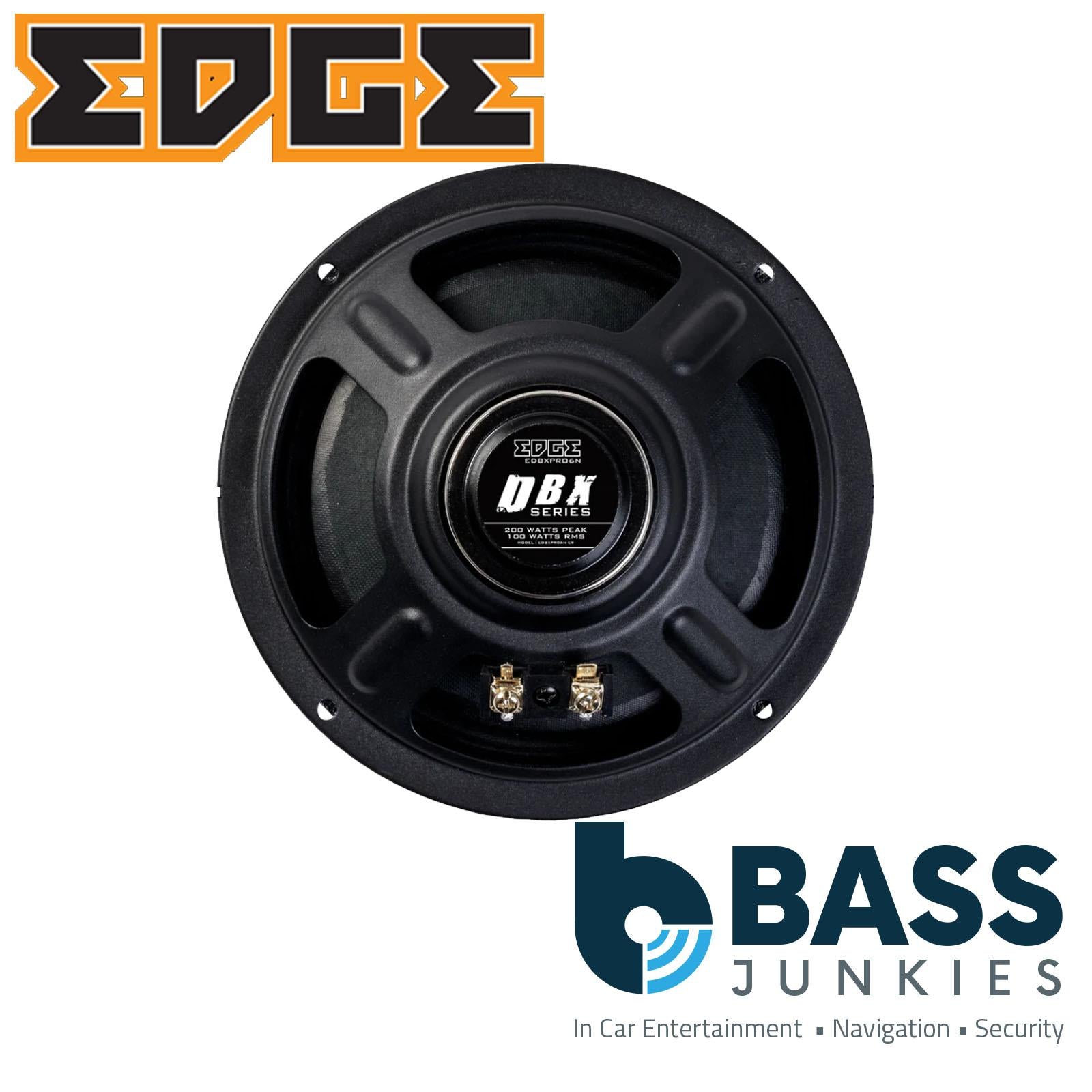 EDGE EDBXPRO6N-E9 6" Pro Audio Car Midrange Neodymium Magnet - Pair