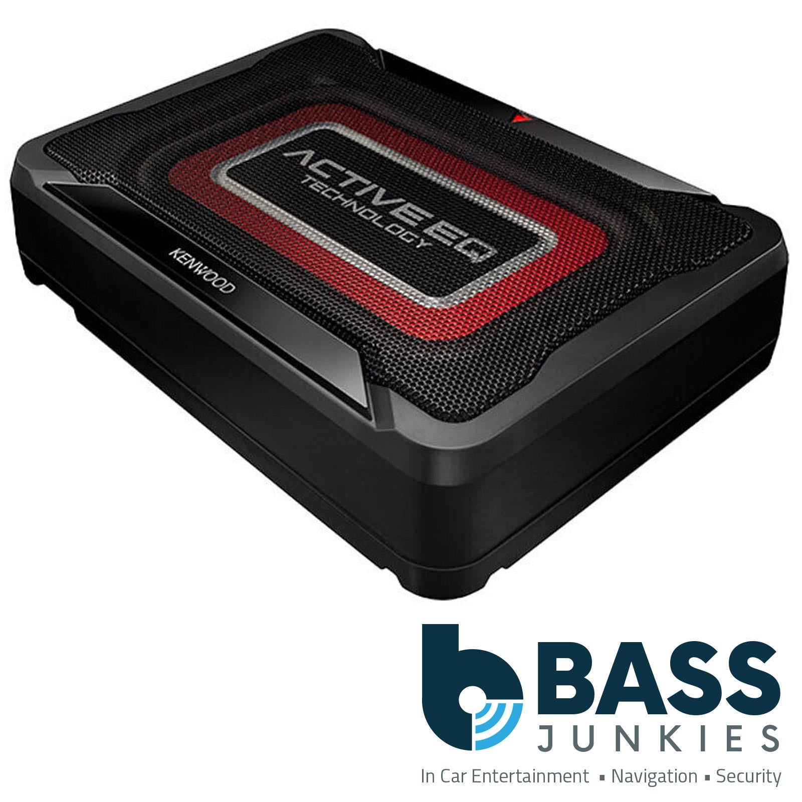 Kenwood KSC-PSW7EQ - 160 Watts Active Amplified Underseat Car Subwoofer