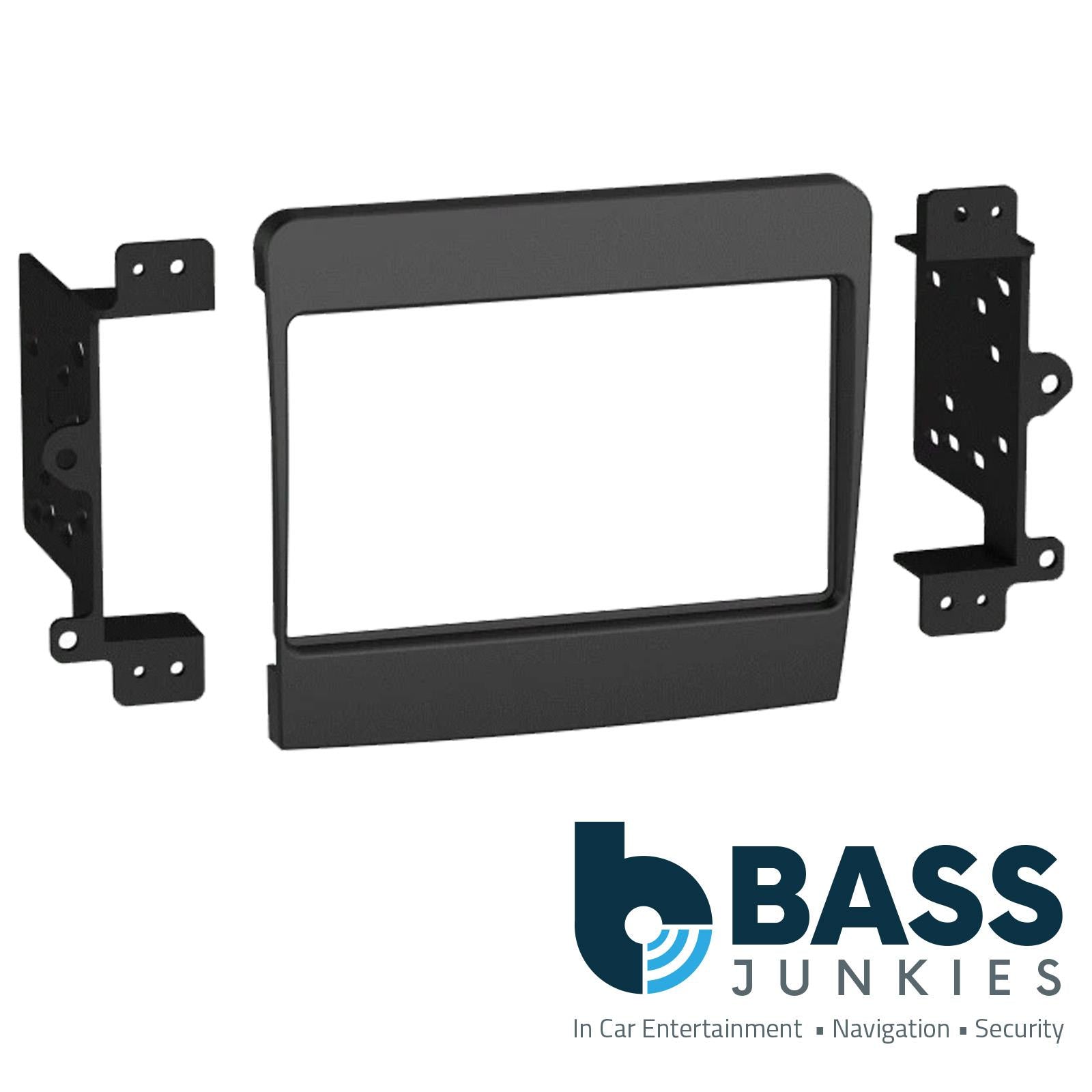 Porsche 911 - Boxster & Cayman Car Stereo Radio Black Double Din Fascia Panel