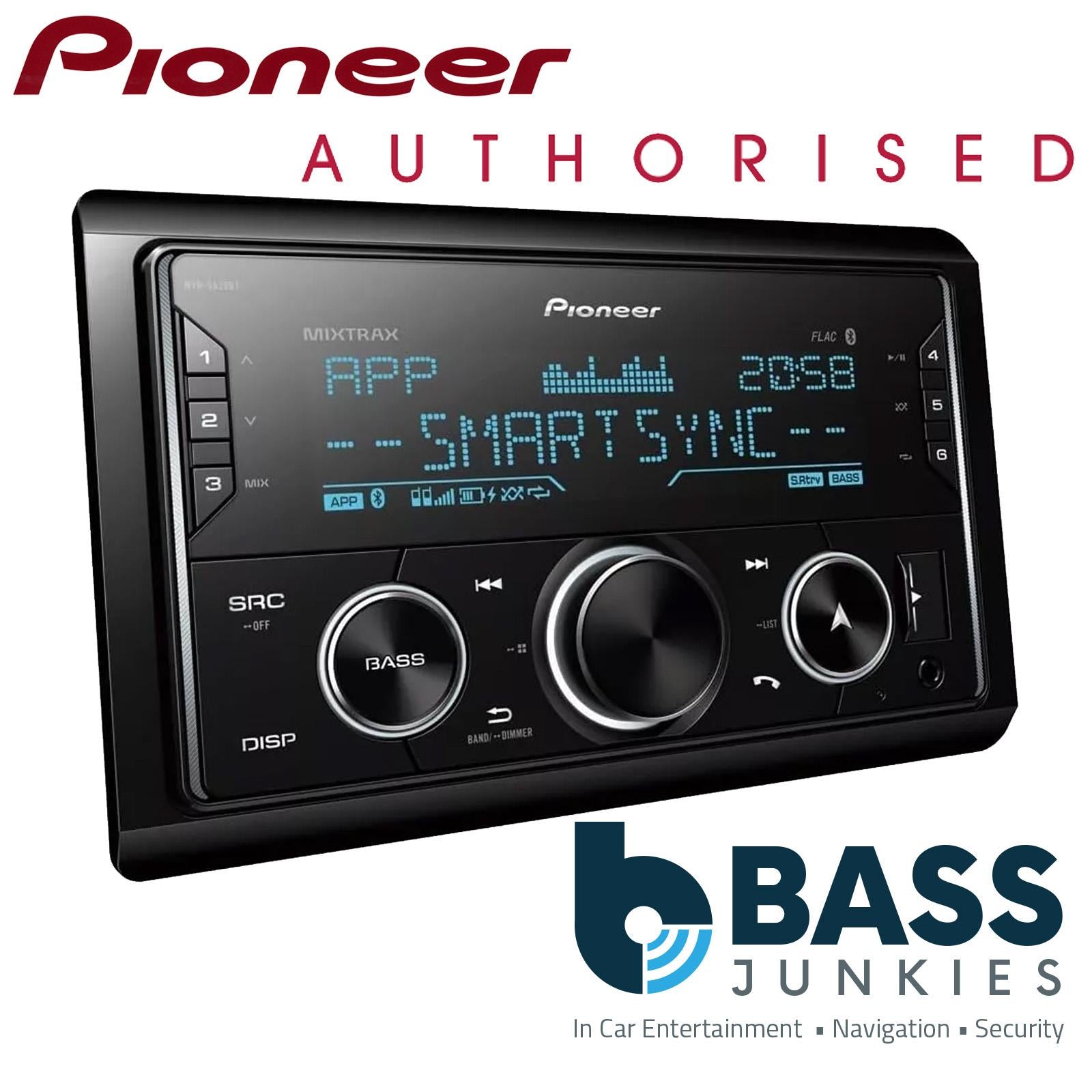 Pioneer MVH-S620BT - Mechless USB AUX iPhone Spotify Bluetooth Double Din Car Stereo
