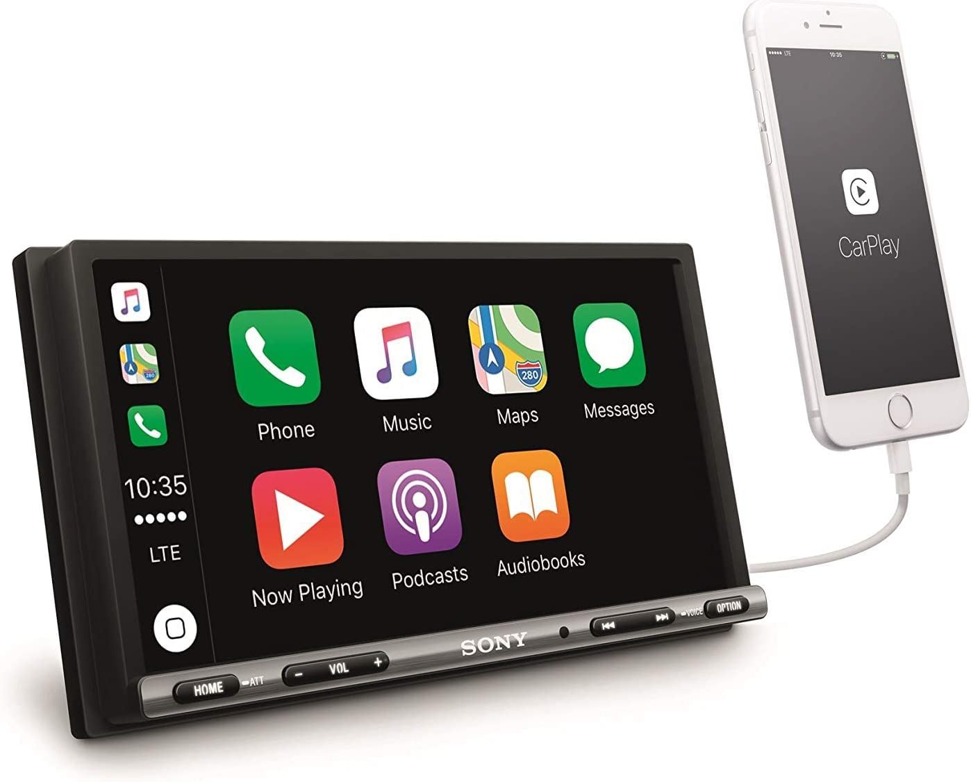 Sony XAV-AX3005 Premium Media Receiver (6.95 ", DAB +, Bluetooth, Apple CarPlay, Android Car)