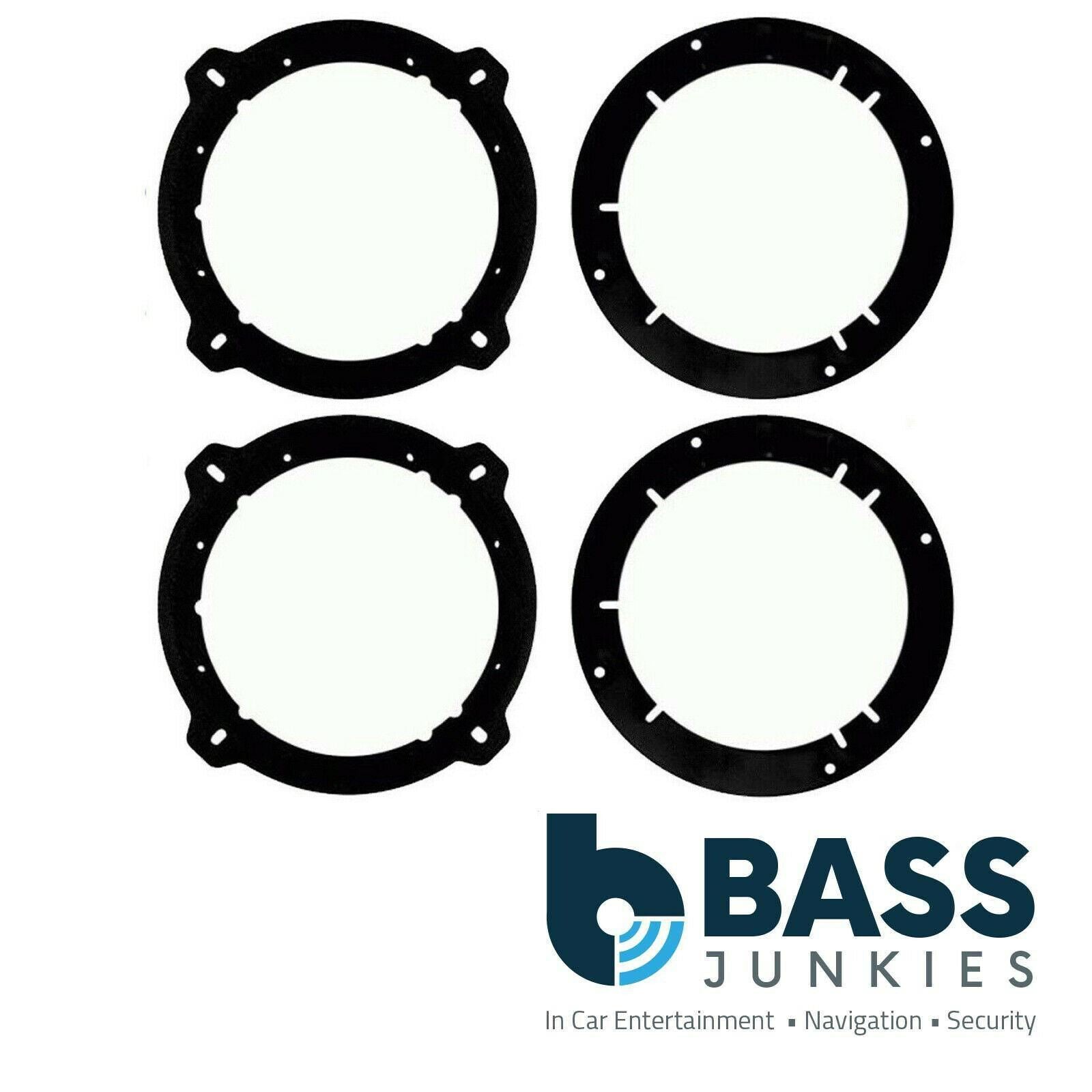 Connects2 CT25HY03 - Hyundai i30 Tucson 150 170mm 6.5" Front or Rear Car Speaker Adapter Brackets