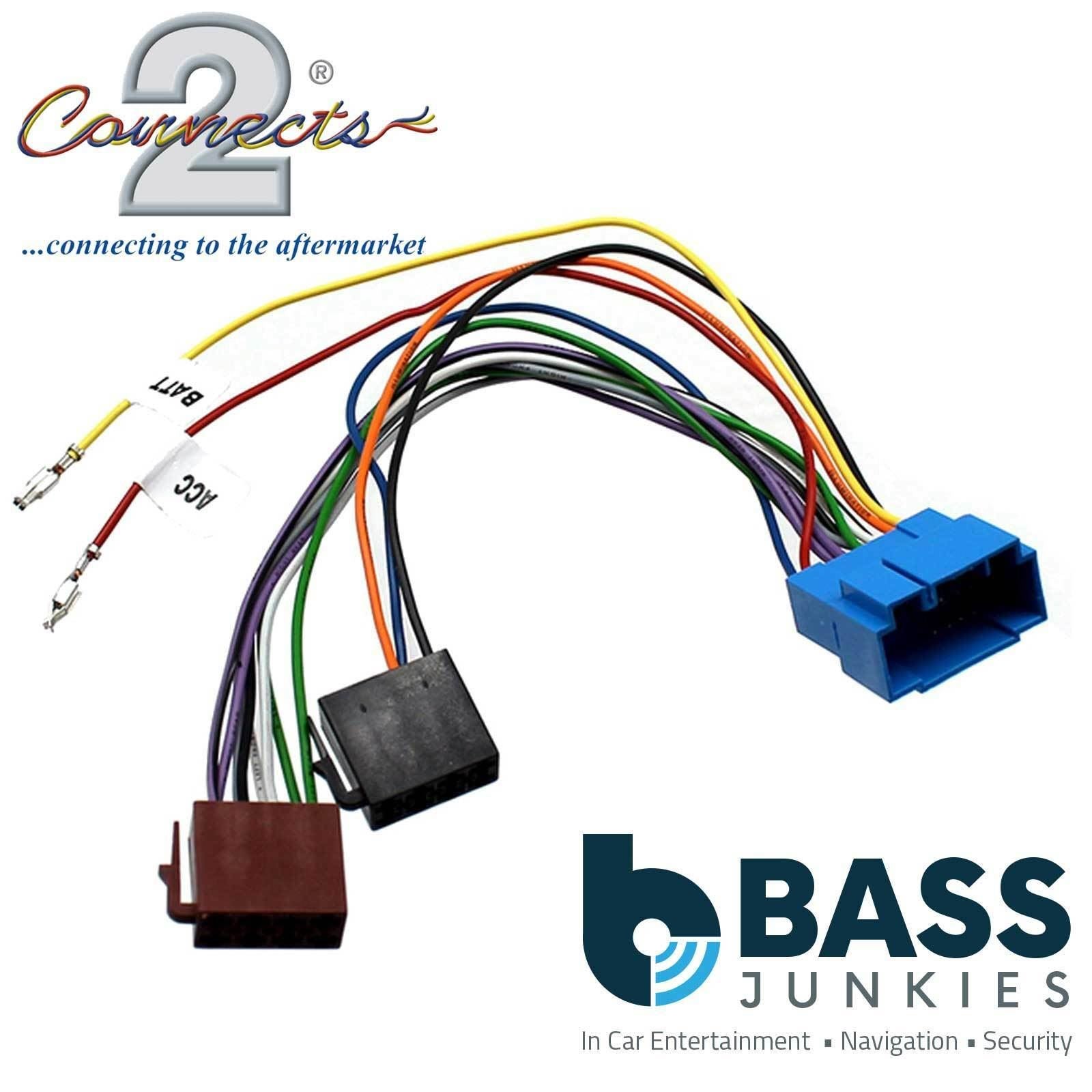 Connects2 CT20NS08 - Nissan Pixo 2009 Onwards Car Stereo Radio ISO Harness Adapter Lead