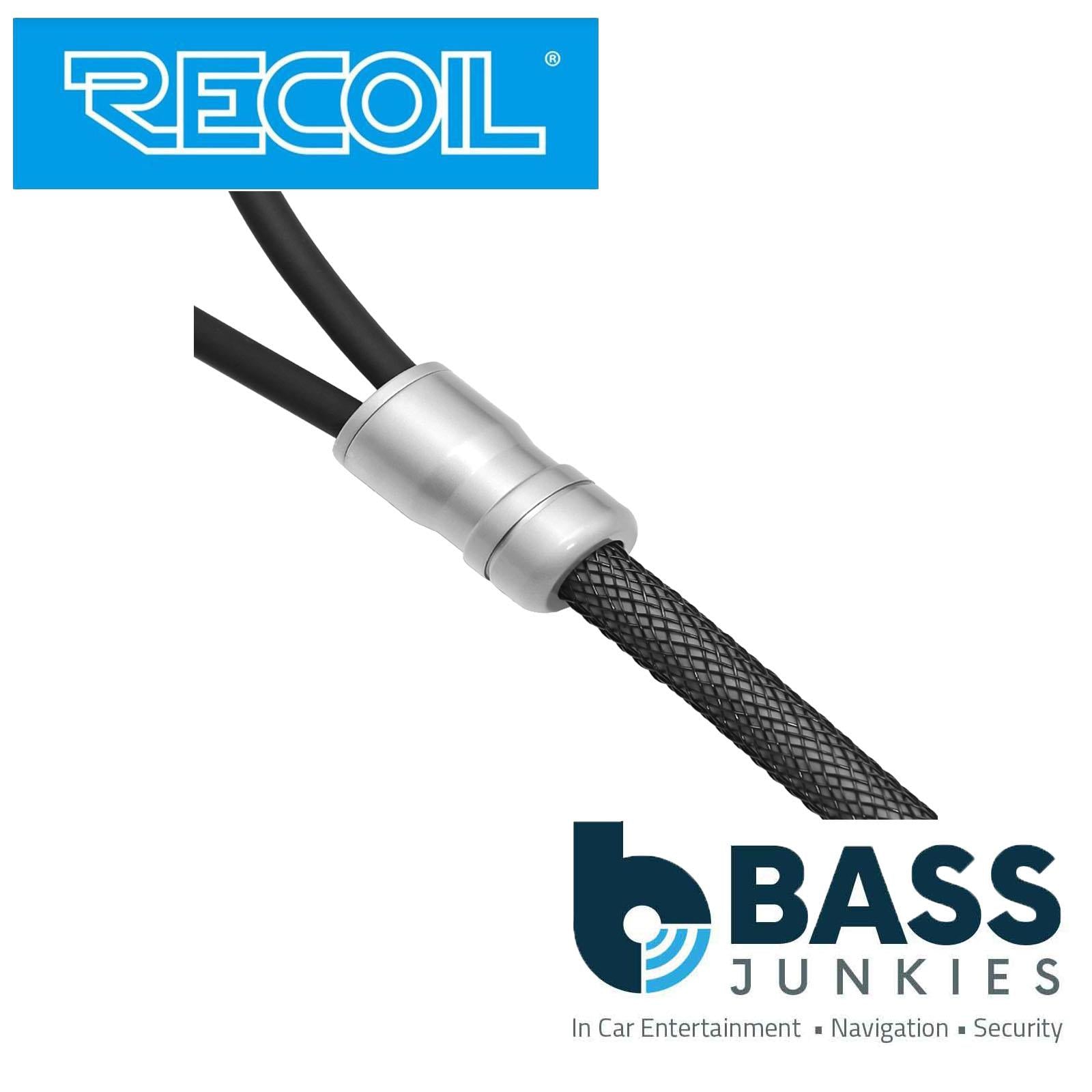 Recoil XI217 - 5 Metre Oxygen Free Copper 2-Channel Car Stereo RCA Phono Cable