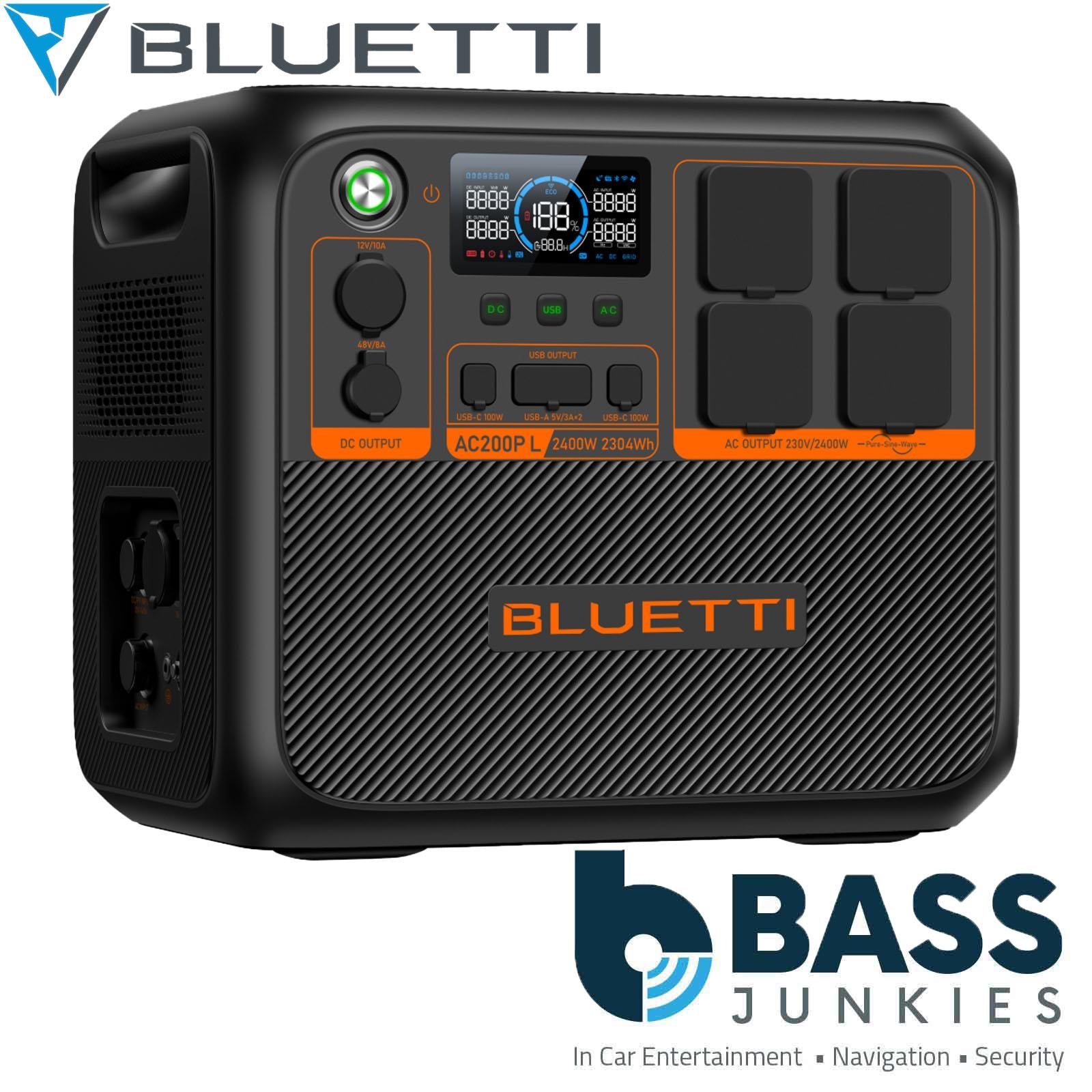 BLUETTI AC200PL - Premium Portable Power Station – 2,048Wh, 2,400W
