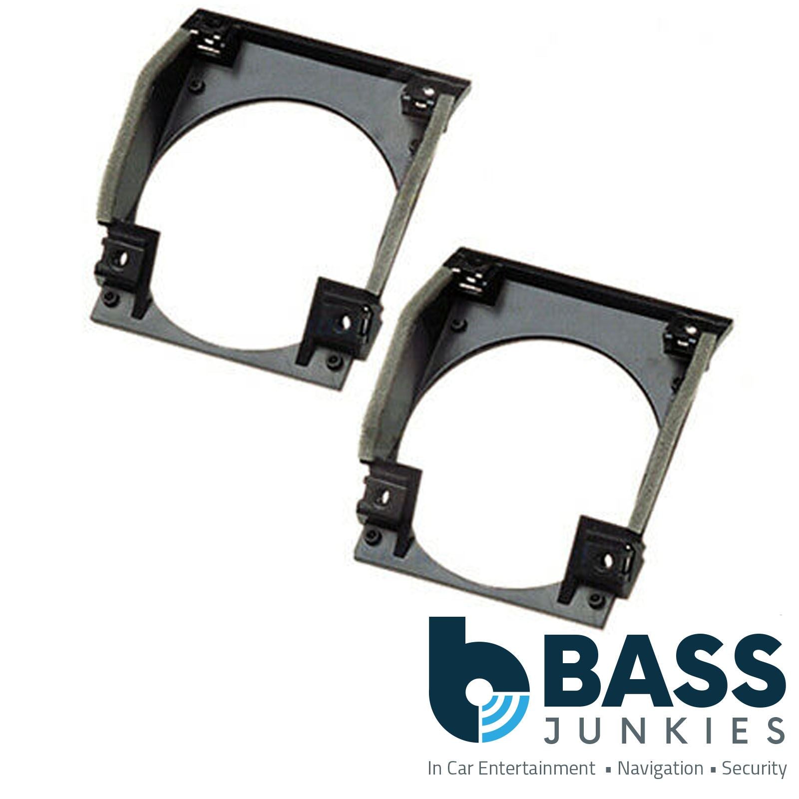 MTX TR40C 2-Way 4" 620W Coaixal Speakers With Brackets for Renault Twingo 93-00