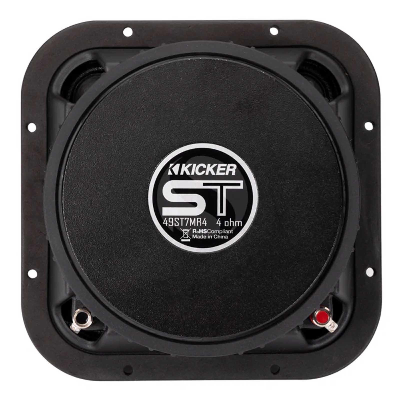 Kicker 49ST7MR4 - 7" 1000 Watts Street Series SPL Midrange Car Speakers Pair