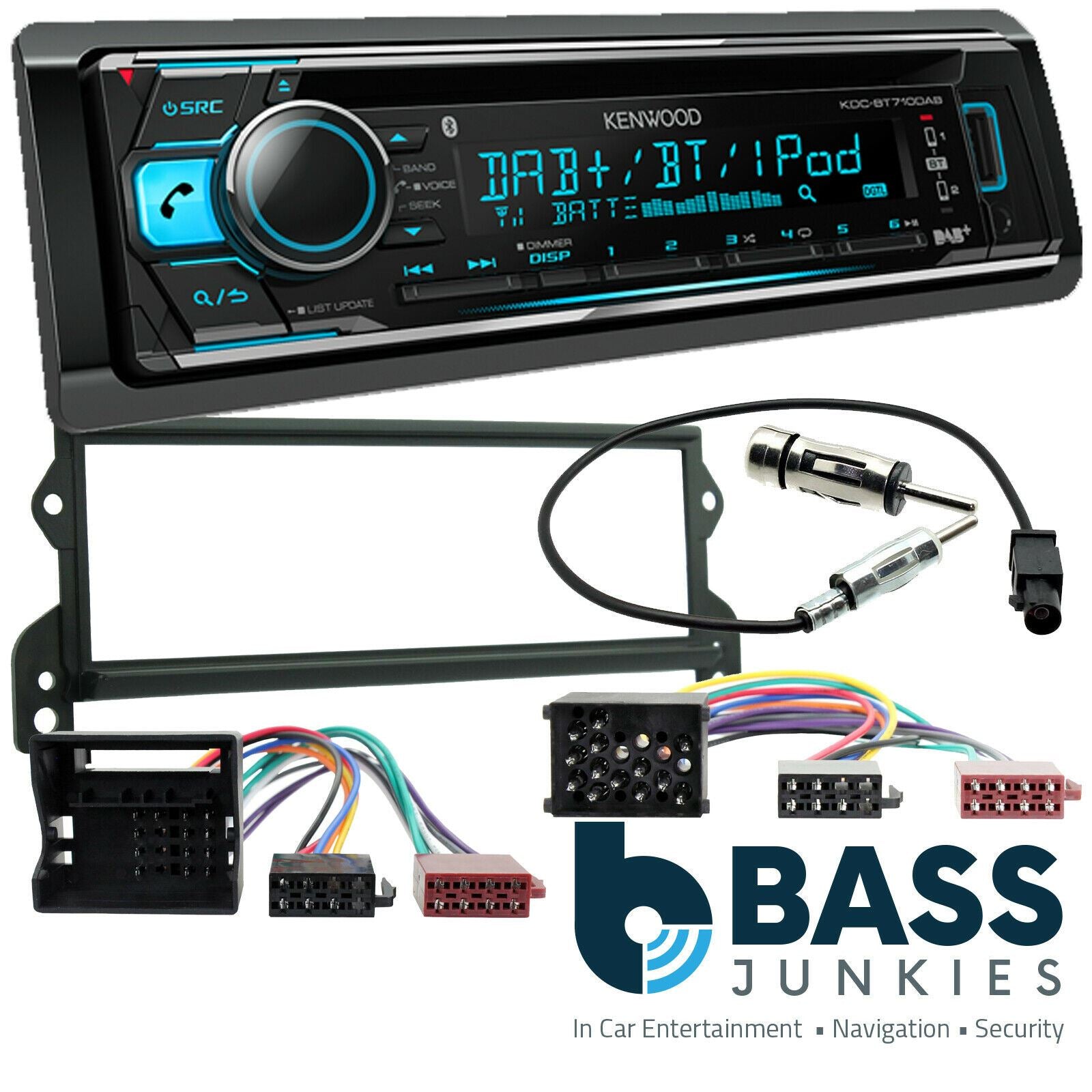BMW Mini R50 R52 R53 Kenwood Bluetooth DAB CD Spotify Car Stereo Wiring Kit
