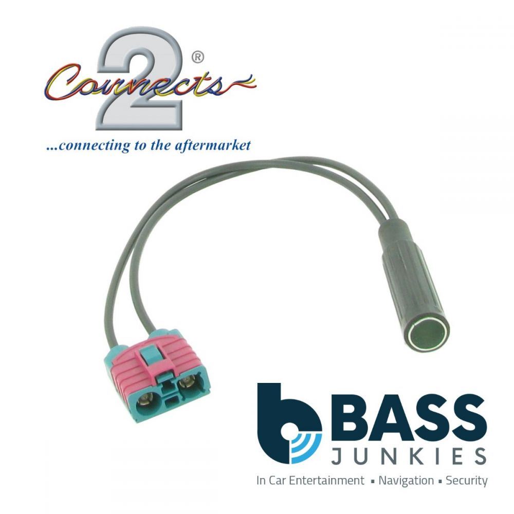 Connects2 CT27AA58 - VOLVO All Models Upto 2013 Car Stereo Radio Antenna Aerial Adapter Lead