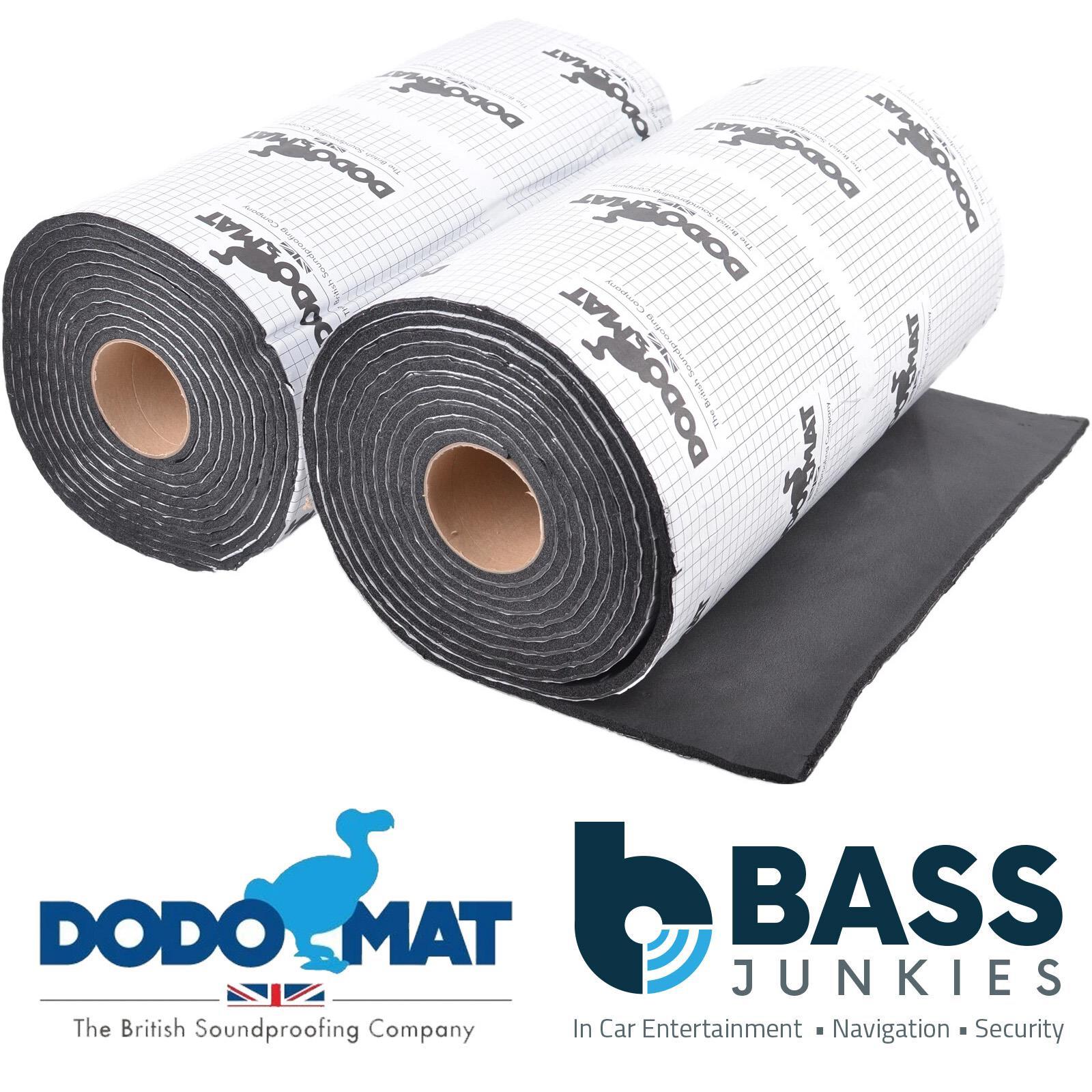 DODO DEADN DUO PRO - Twin Pack 7mm 10m Roll (5sq.m) Sound Deadening Foam Underlay Mat