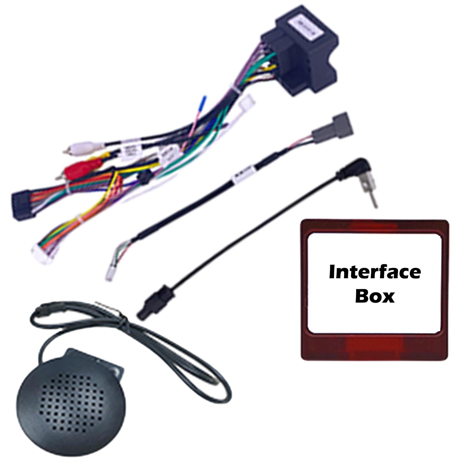 For Peugeot 308 408 Black 07-13 Fascia Panel Interface for 9" Android Car Radio
