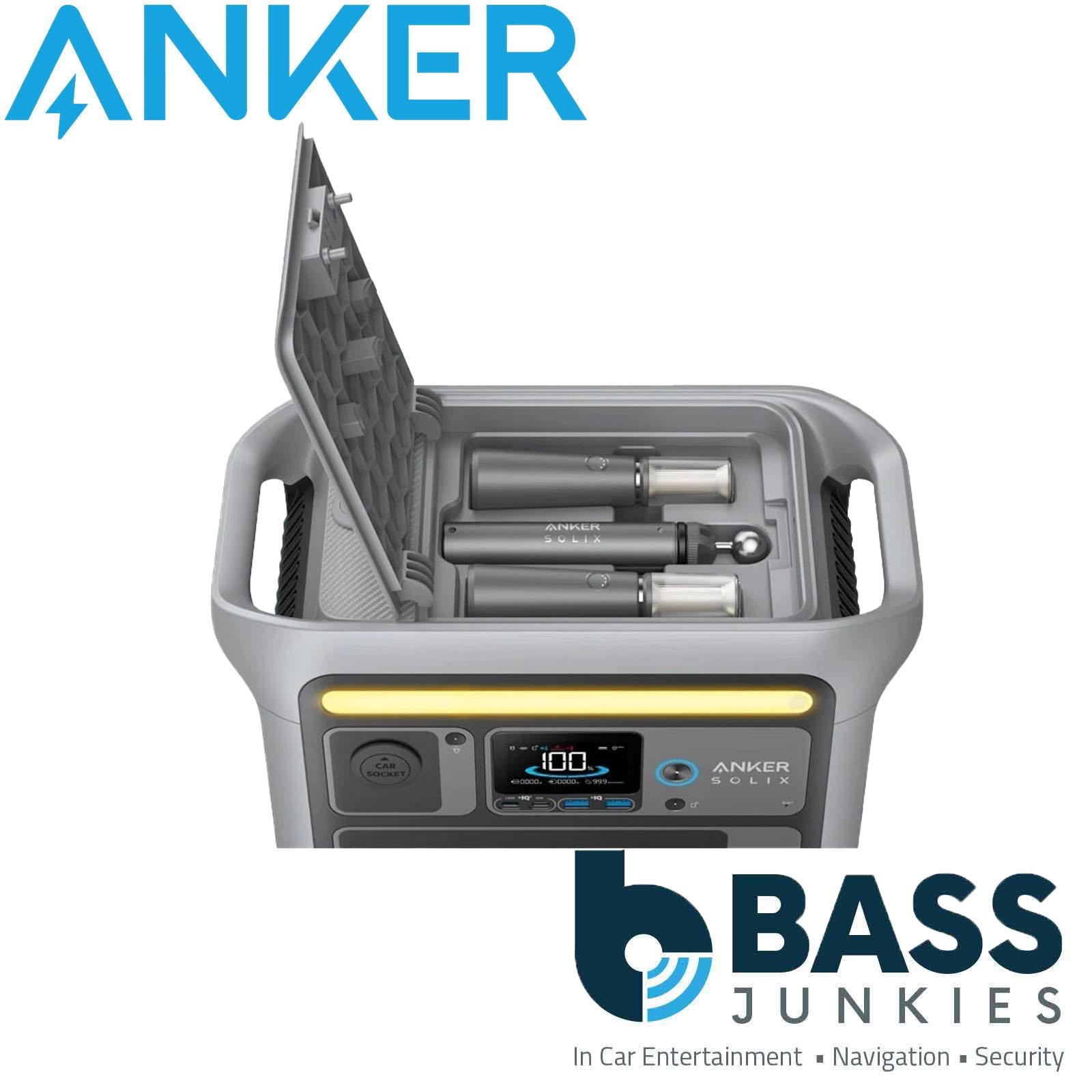 Anker SOLIX C800 Plus + PS100 - Portable Power Station & 100W Solar Panel