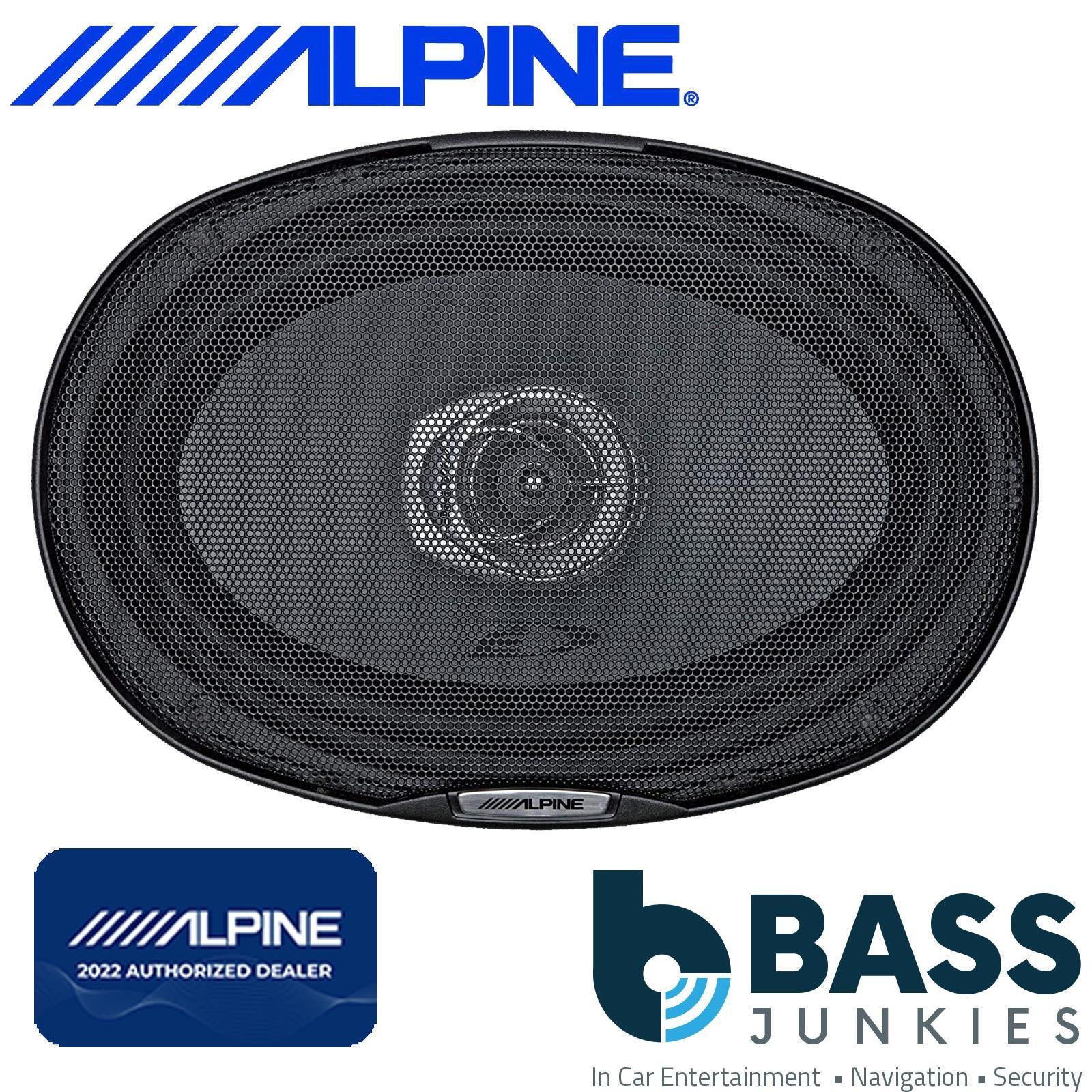 ALPINE 1000 Watts 12" Car Sub Bass Tube 6x9 Amplifier & Amp Kit Package