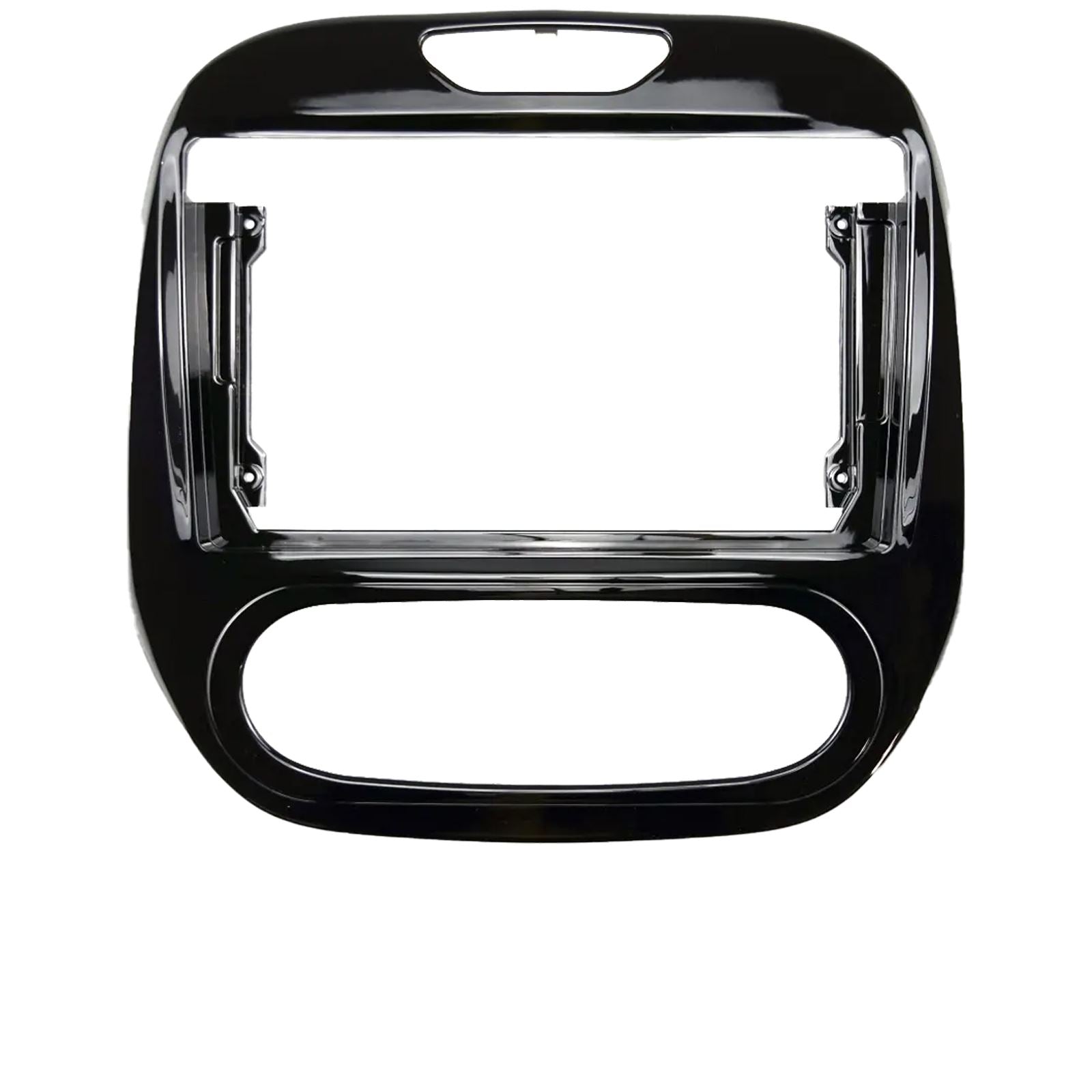For Renault Captur Black 2013-17 Fascia Panel Interface for 9" Android Car Radio