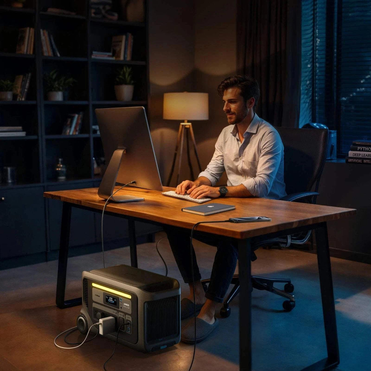 Anker SOLIX - F3000 3072Wh 3600 Watt LiFePO4 Portable Power Station