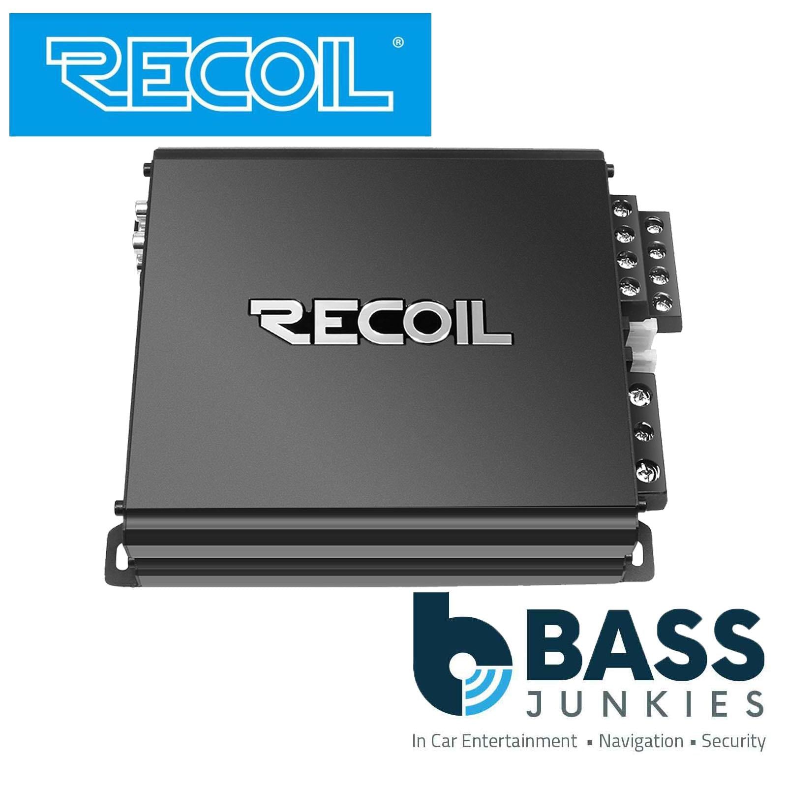 Recoil DI550.4 - 1040 Watts 4-Channel 2-4 Ohm Stable Class-D Car Amp Amplifier