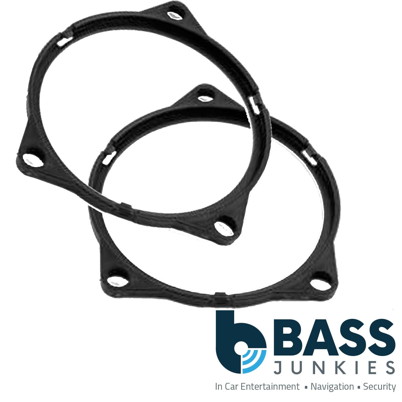 MTX TR40C 2-Way 4" 620W Coaixal Speakers Supplied with Brackets for Volvo Vehicles