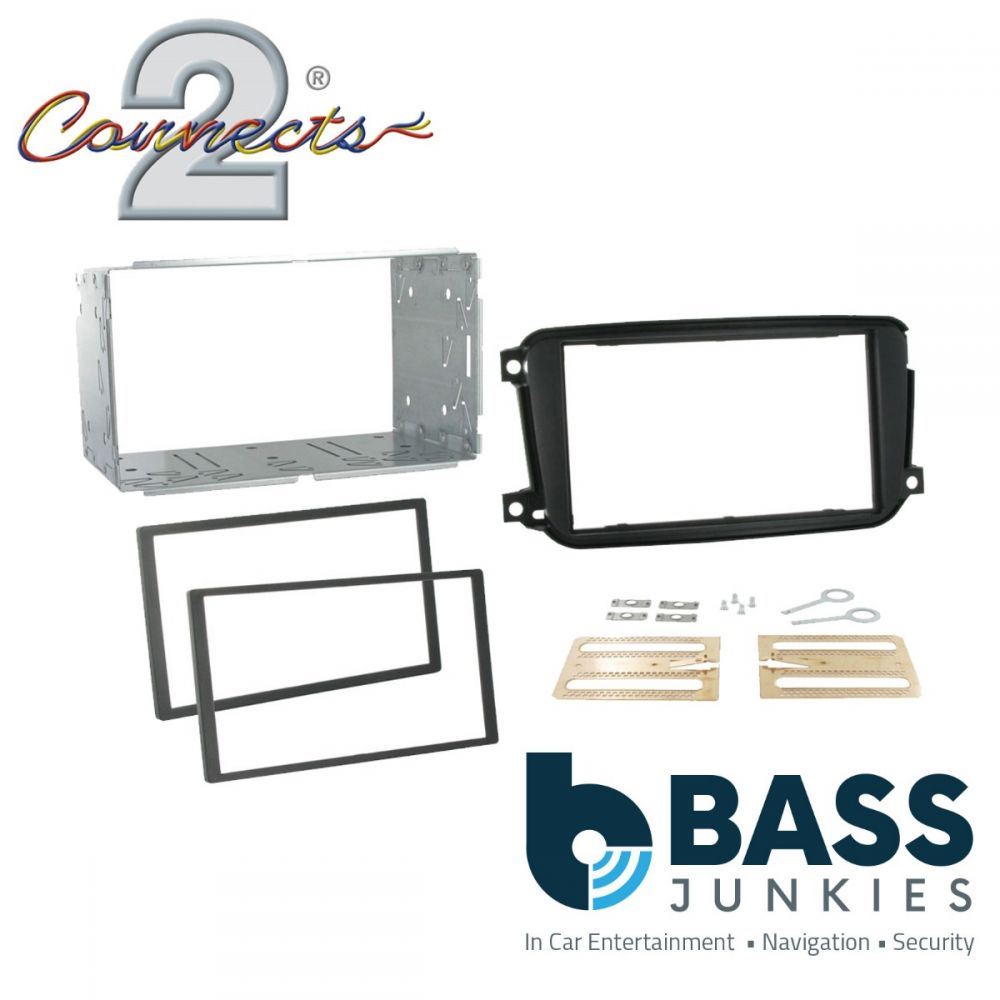 Connects2 CT23MM02 Smart ForTwo 2010 - 2014 Car Stereo Double Din Fascia Panel