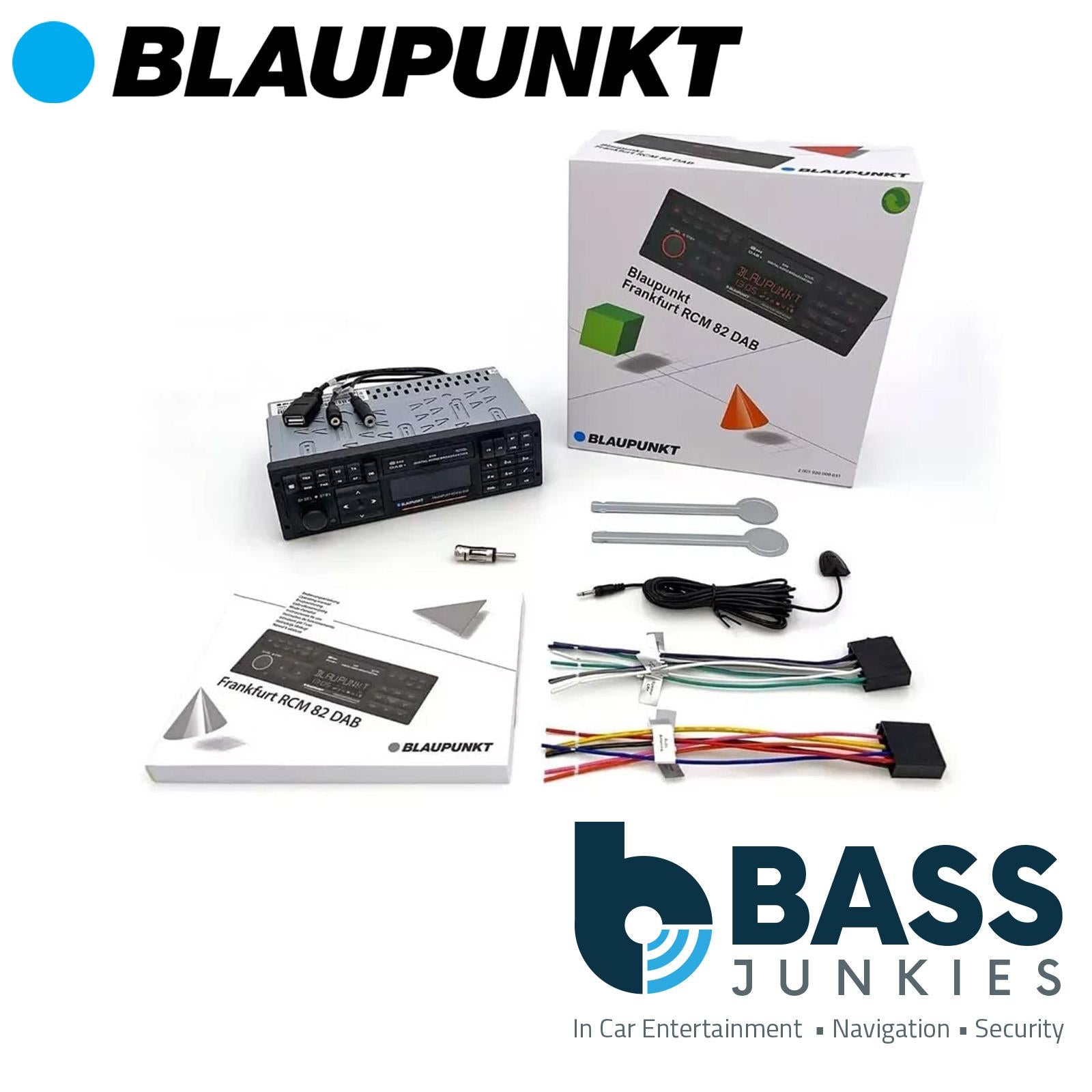 BLAUPUNKT FRANKFURT RCM 82 DAB RETRO CLASSIC CAR STEREO BLUETOOTH USB SD AUX