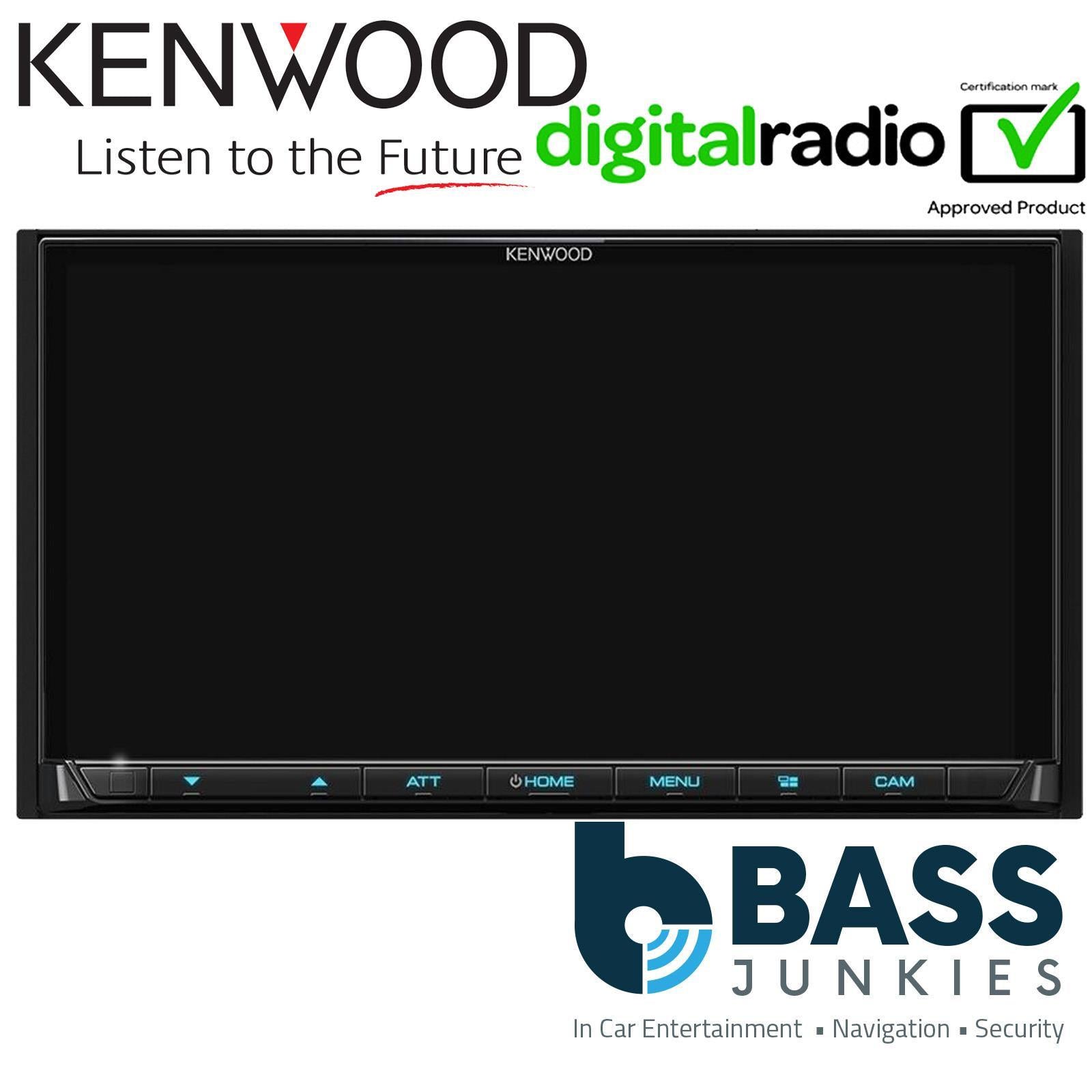 Kenwood DMX8021DABS - 7" Screen Apple CarPlay Android Bluetooth DAB+ Car Stereo