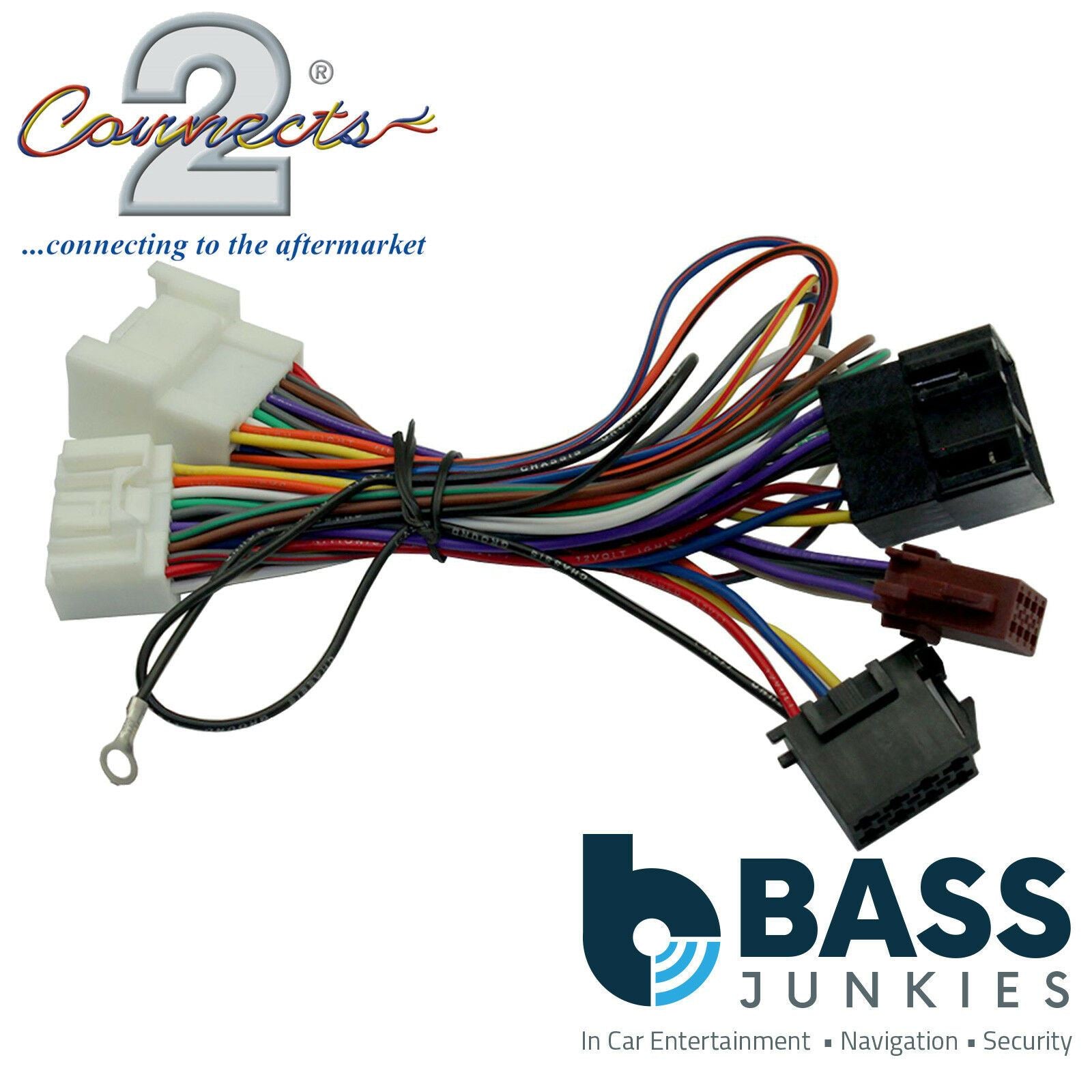 Connects2 CT10PE02 - Peugeot 4007 2007 Onwards Parrot SOT T-Harness Cable Wiring Lead