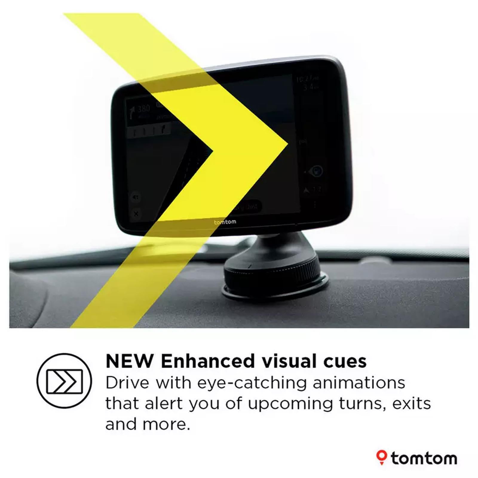 TomTom GO Superior 7" Car GPS Sat Nav Portable Touchscreen Navigation