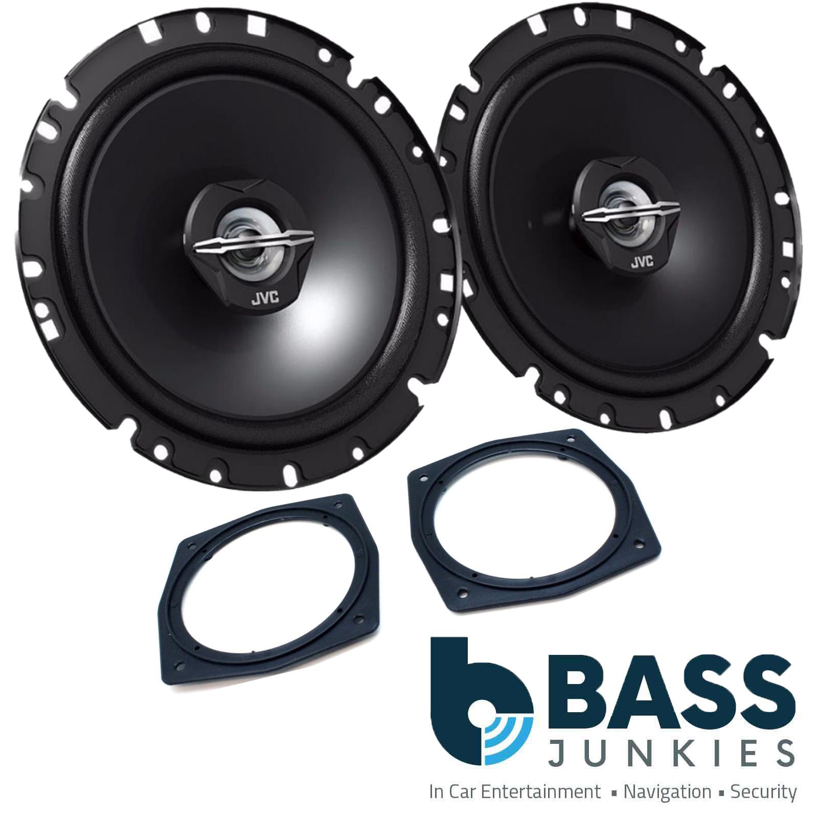 Audi TT MK2 2007-2014 JVC 17cm 6.3/4 Inch 600 Watts 2 Way Rear Side Car Speakers