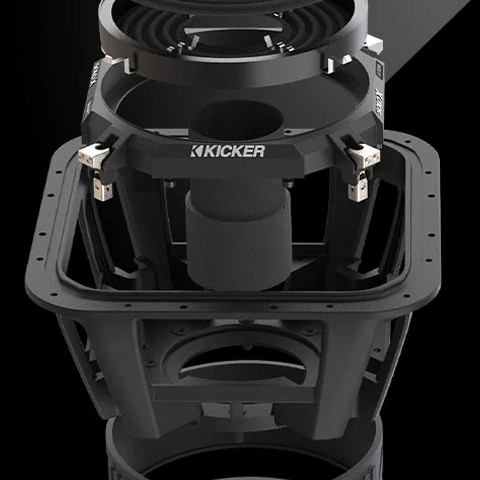 Kicker 49L7X122 - 2000 Watts 12" SoloX L7X 2 Ohm Car Sub Subwoofer