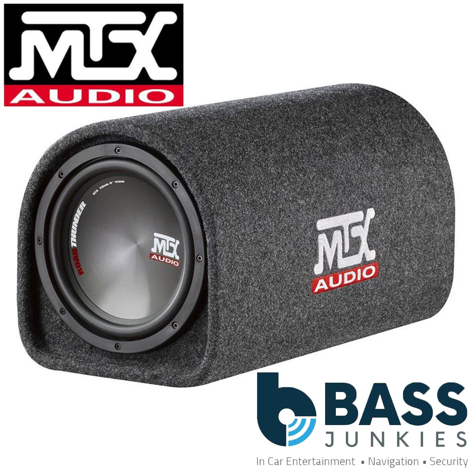 MTX RTP8P - Road Thunder 8" 240 Watts Powered Car Bass Tube Subwoofer