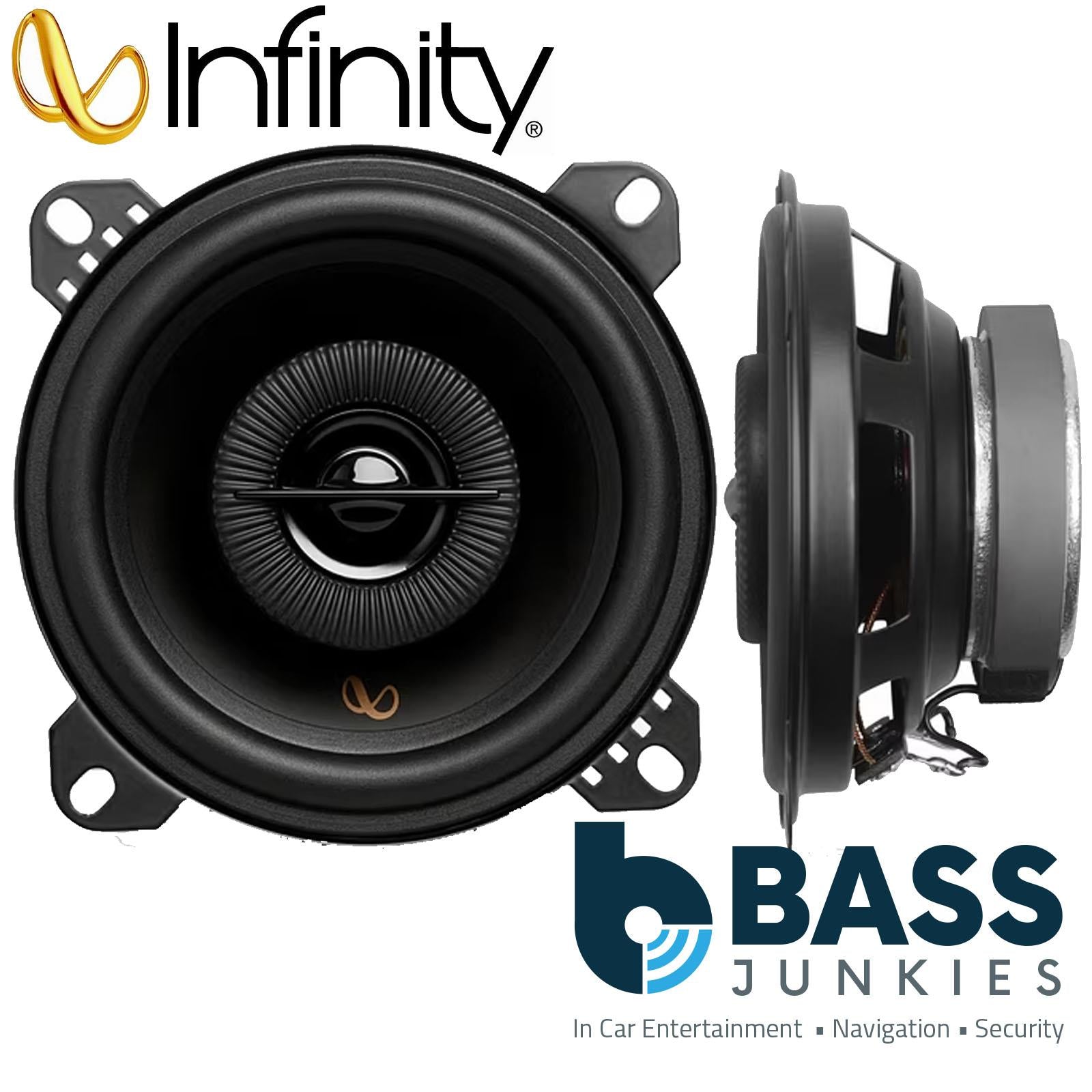 Infinity By Harman - Alpha 403F 320 Watts 4-inch 10cm 2-way Car Dash Speakers