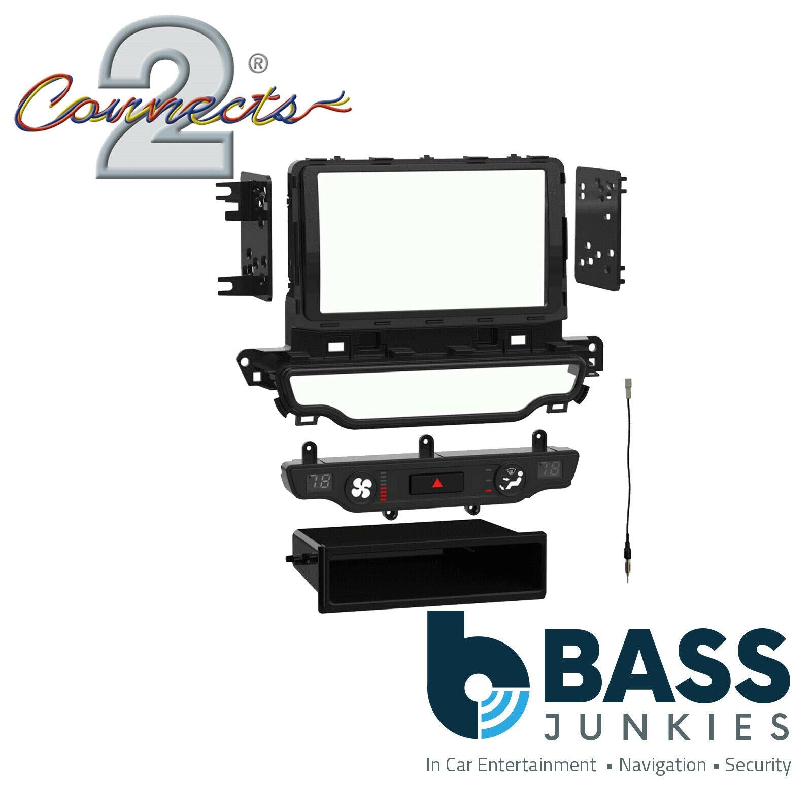 Connects2 CT23KI60 - Kia Niro 2017 Onwards Double Din Fascia Panel
