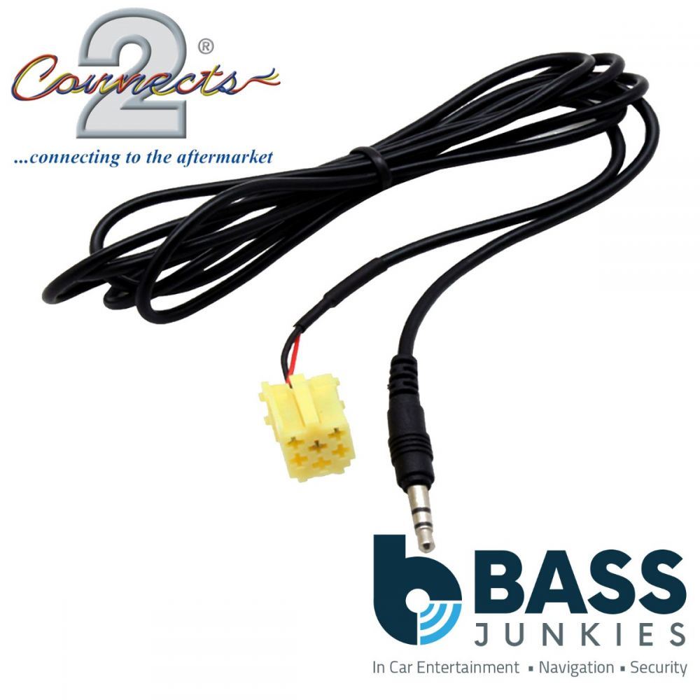 Connects2 CT29MM02 Smart ForTwo 2007 Onwards Stereo Android iPhone iPod Aux In Adapter Lead
