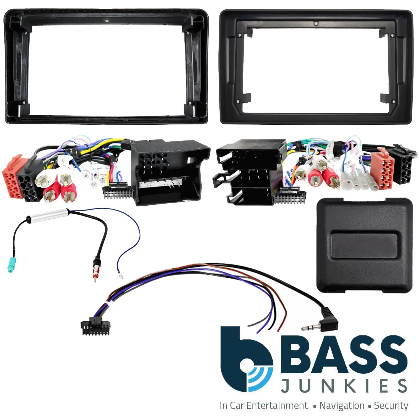 Kenwood 9" CarPlay Android Car Stereo Fascia Stalk Kit For Audi A3 2008 - 2012